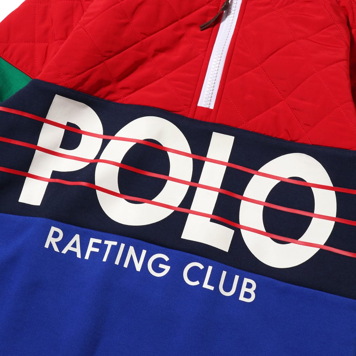 POLO RALPH LAUREN LS HZ M11-LONG SLEEVE-KNIT RED MULTI 18HO-Iの画像