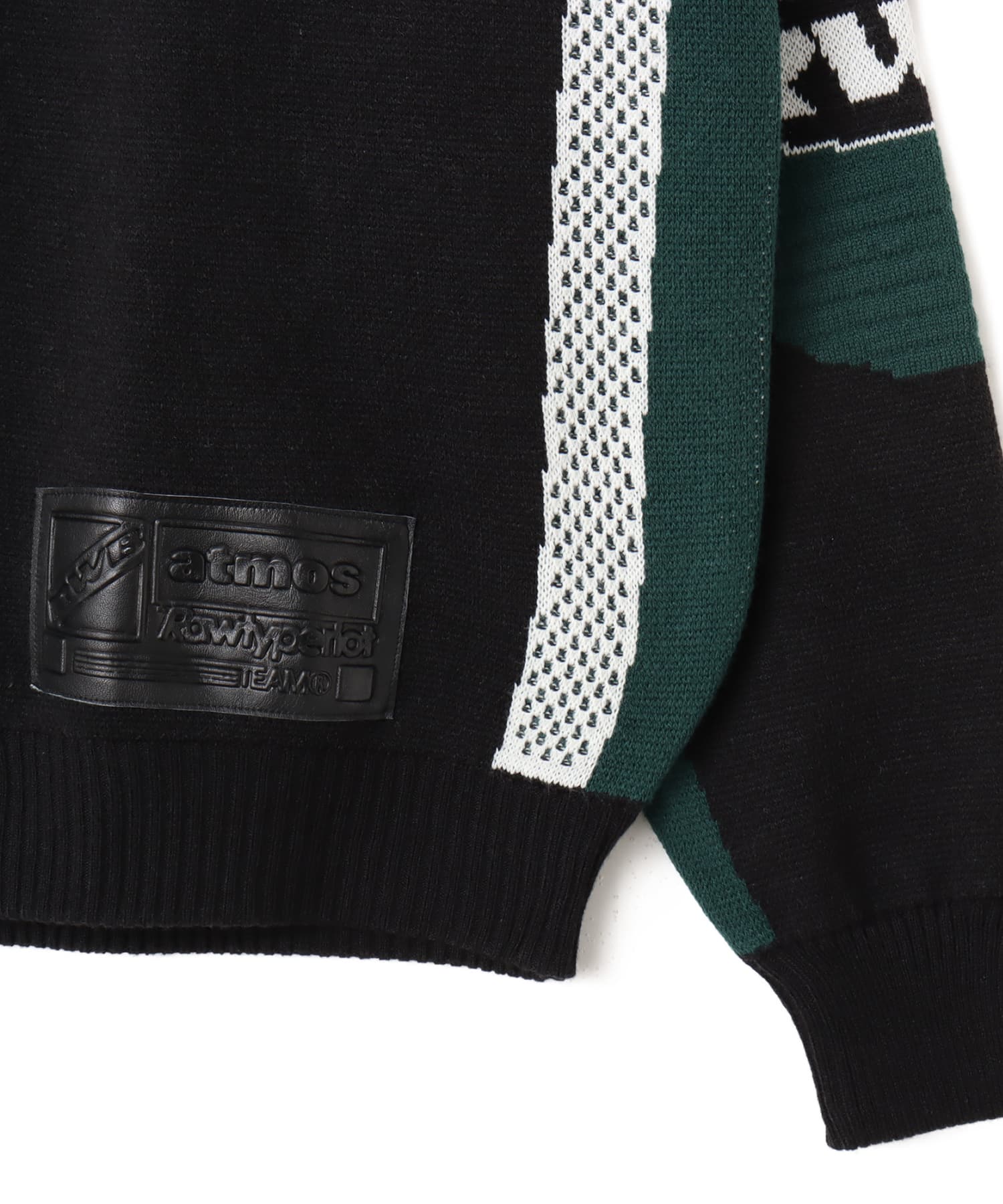RawTypeRiot x RWB x Atmos Knit Wear Plain  GREENの画像