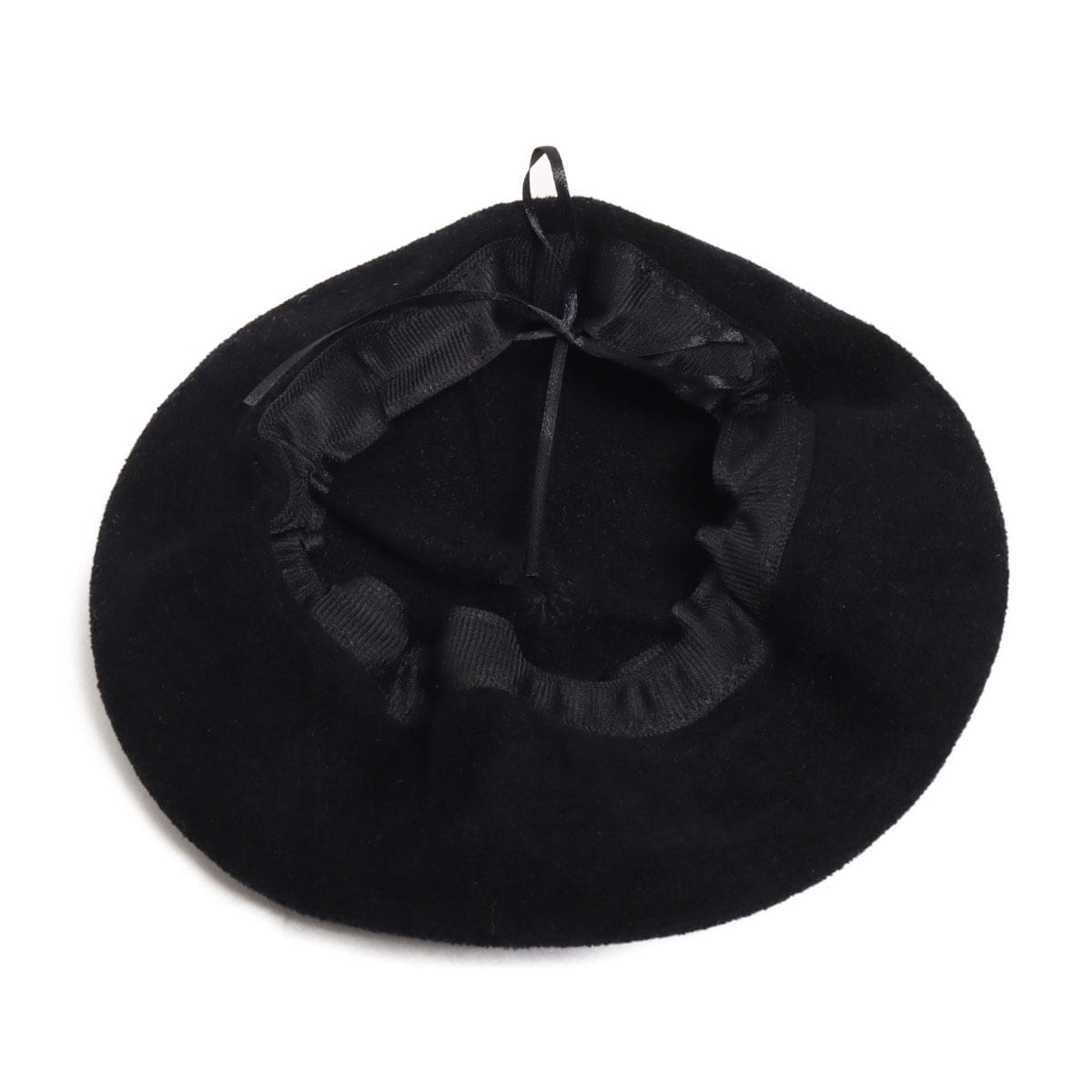atmos pink ベーシック ベレー帽 BLACKの画像