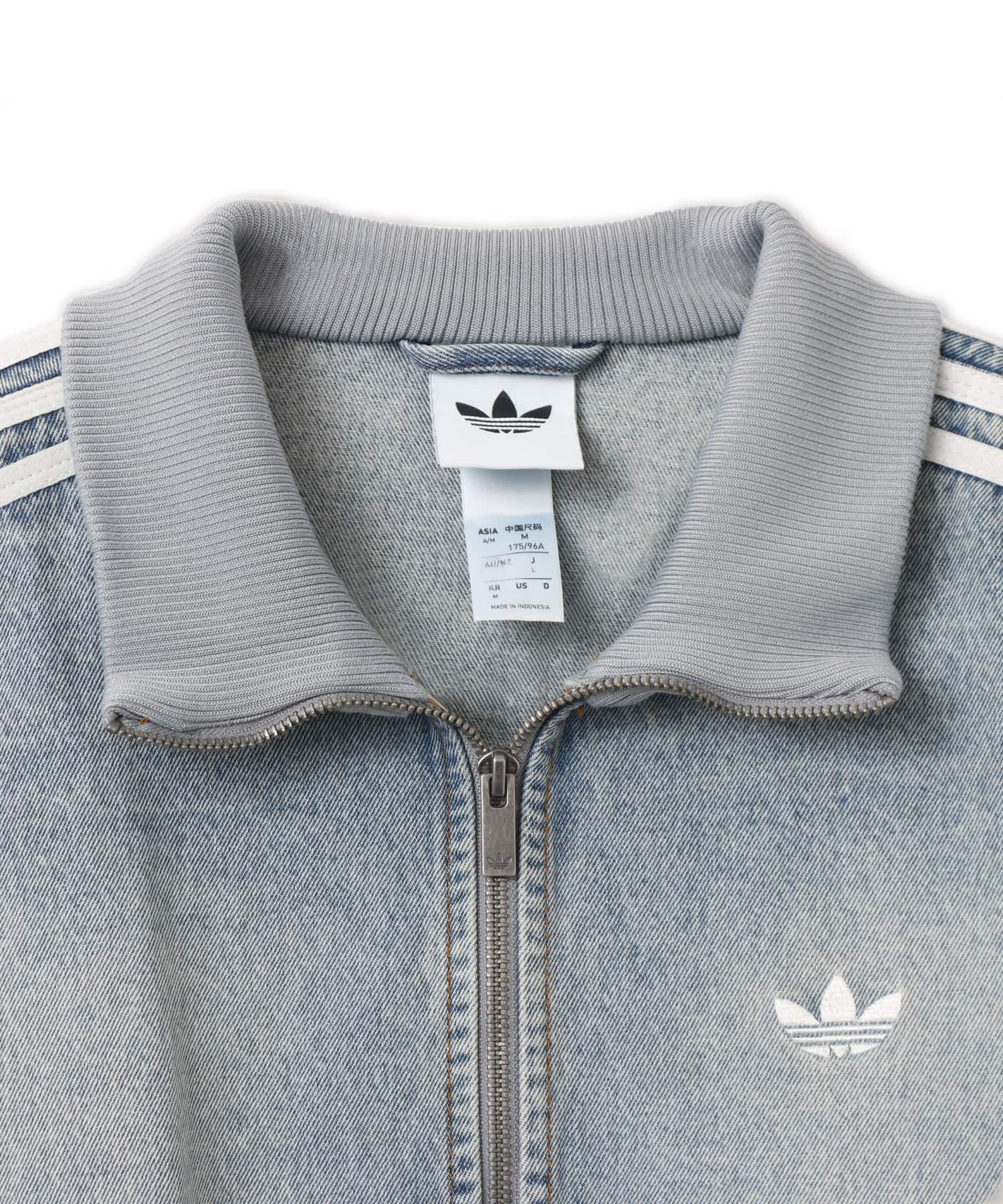 adidas DENIM FIREBIRD TRACK TOP ATMOS インディゴデニムの画像