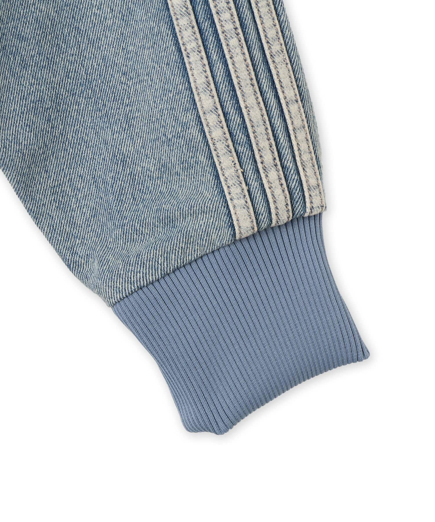 adidas FIREBIRD ADICOLOR DENIM TRACK TOP ウォーンブルーデニムの画像