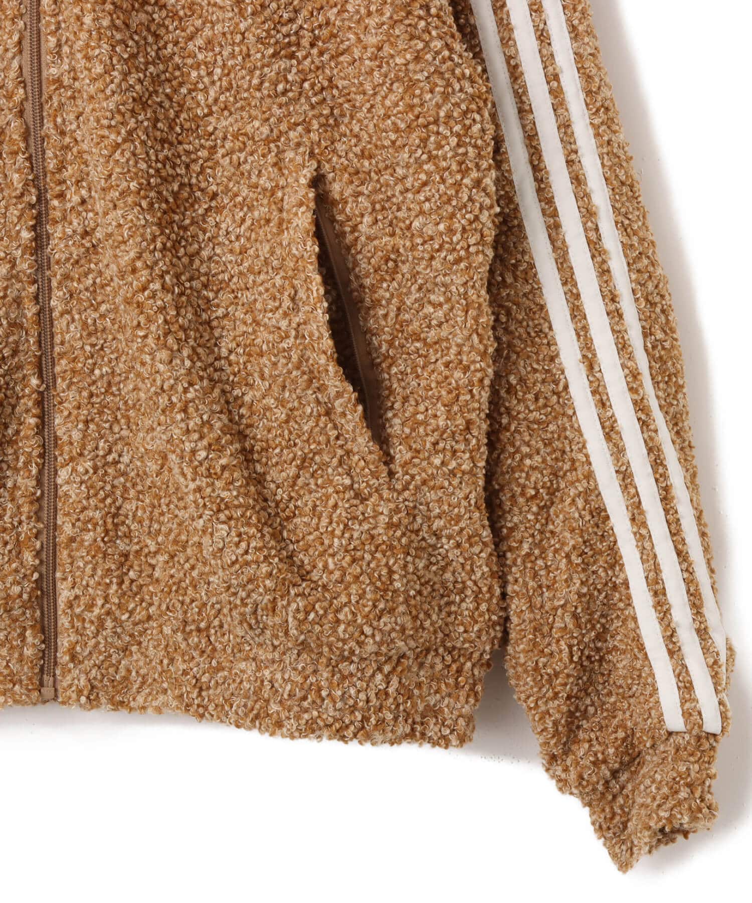 adidas BOUCLE FIREBIRD TRACKTOP カードボード/オフホワイトの画像