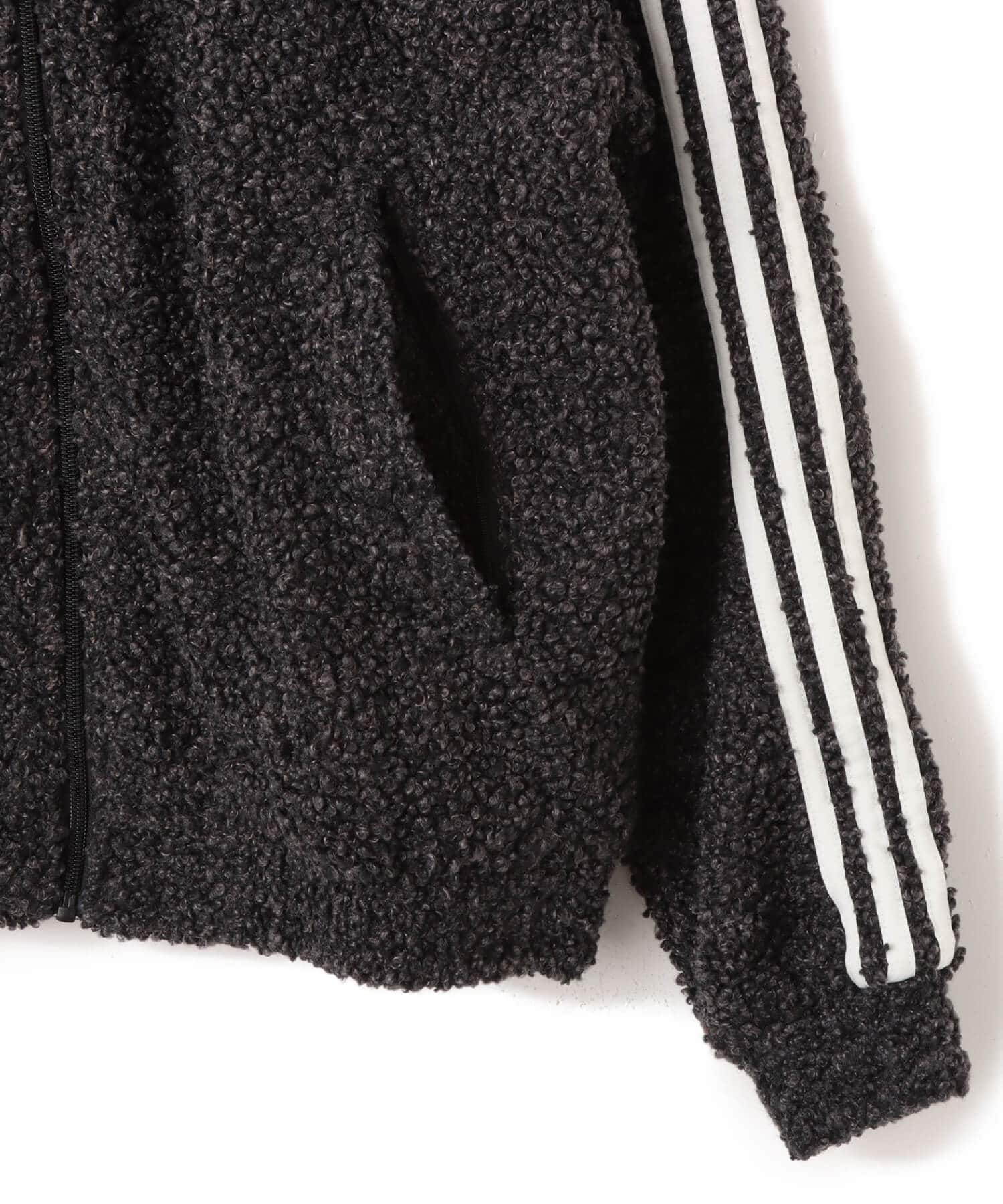 adidas BOUCLE FIREBIRD TRACKTOP ブラックの画像