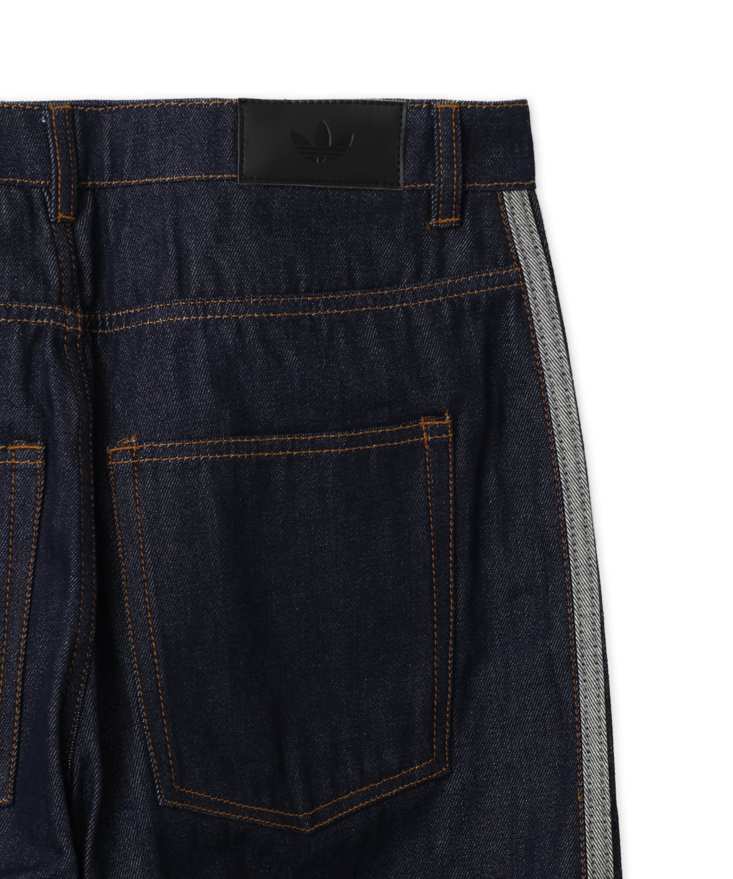 adidas FIREBIRD ADICOLOR RAW DENIM PANTS インディゴデニムの画像