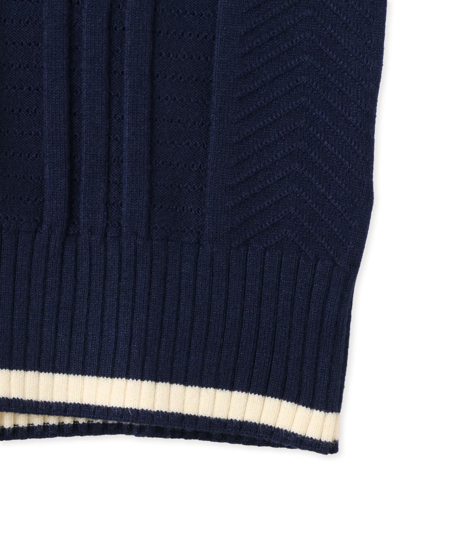 adidas CABLE KNIT FIREBIRD TRACK TOP ナイトインディゴの画像