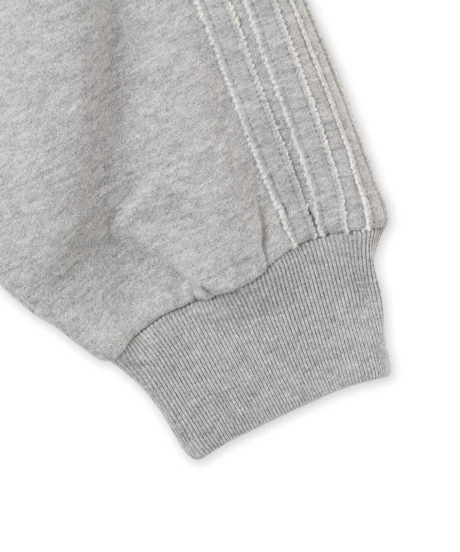adidas SST DOUBLE FRONT HOODY ミディアムグレーヘザーの画像
