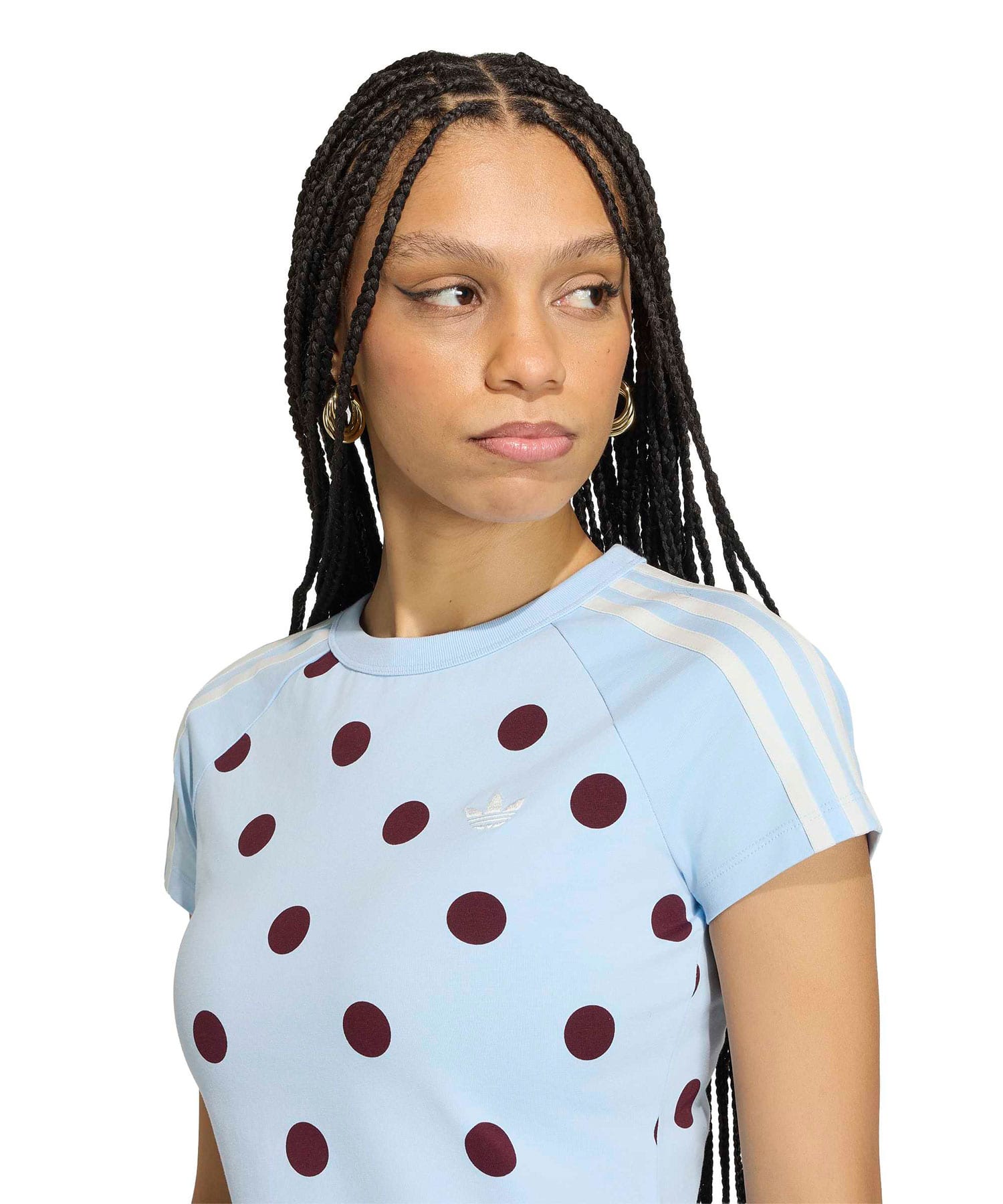 adidas CALI TEE クリアスカイの画像