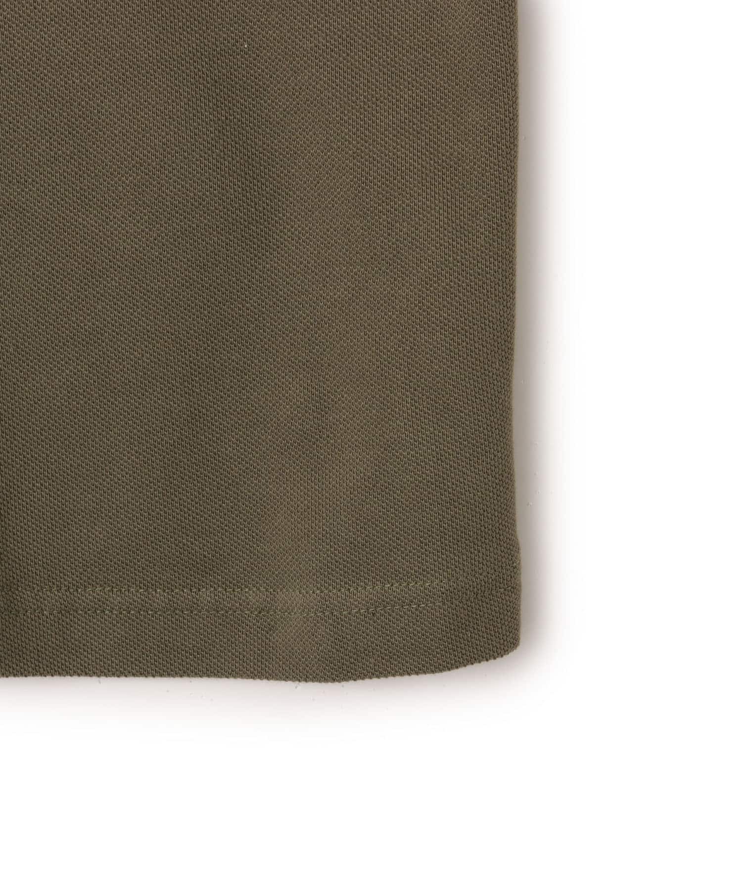 adidas BRITCORE SHORT SLEEVE RINGER T-SHIRT オリーブストレータの画像