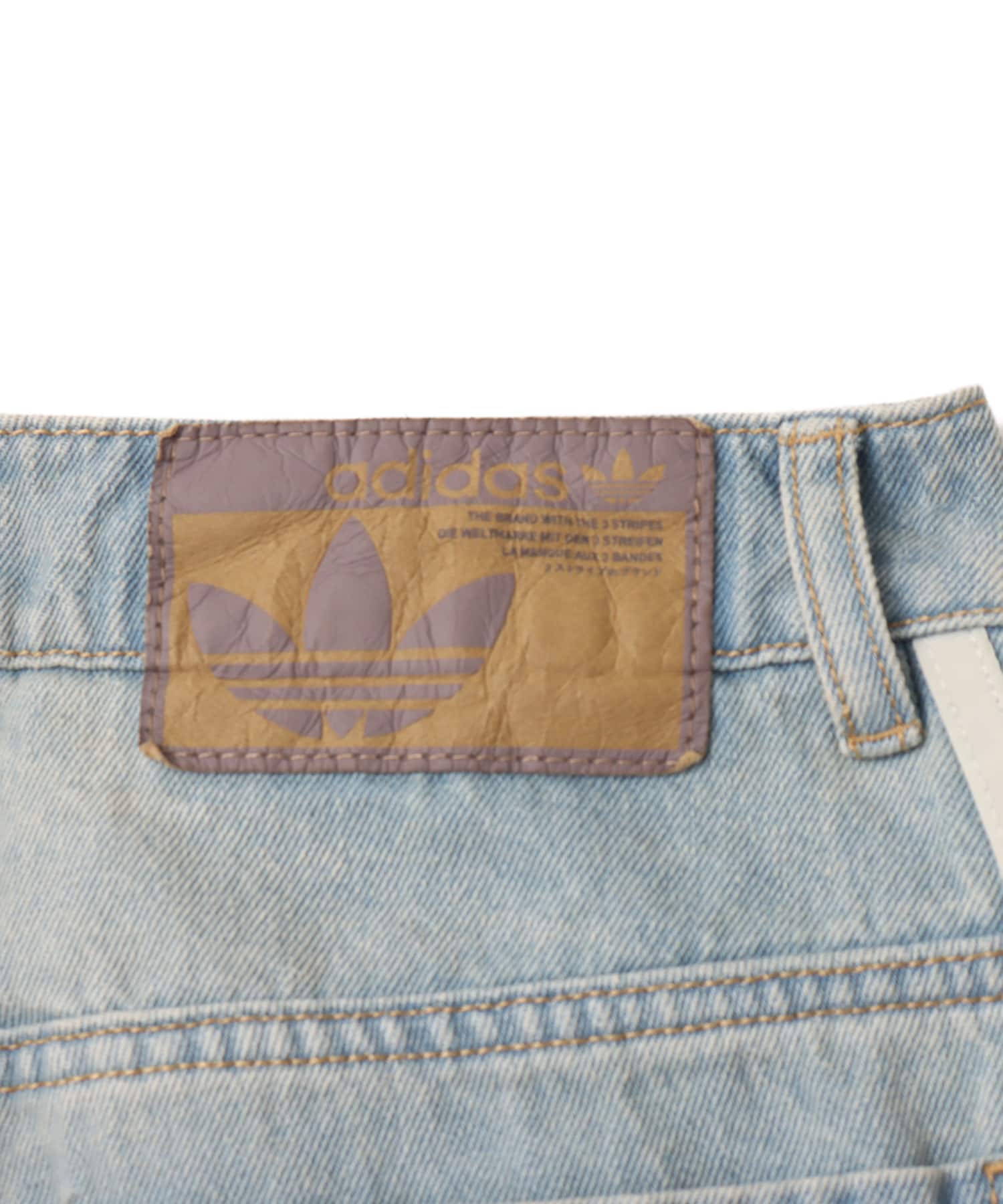 adidas VINTAGE DAD JEANS ライトデニムの画像