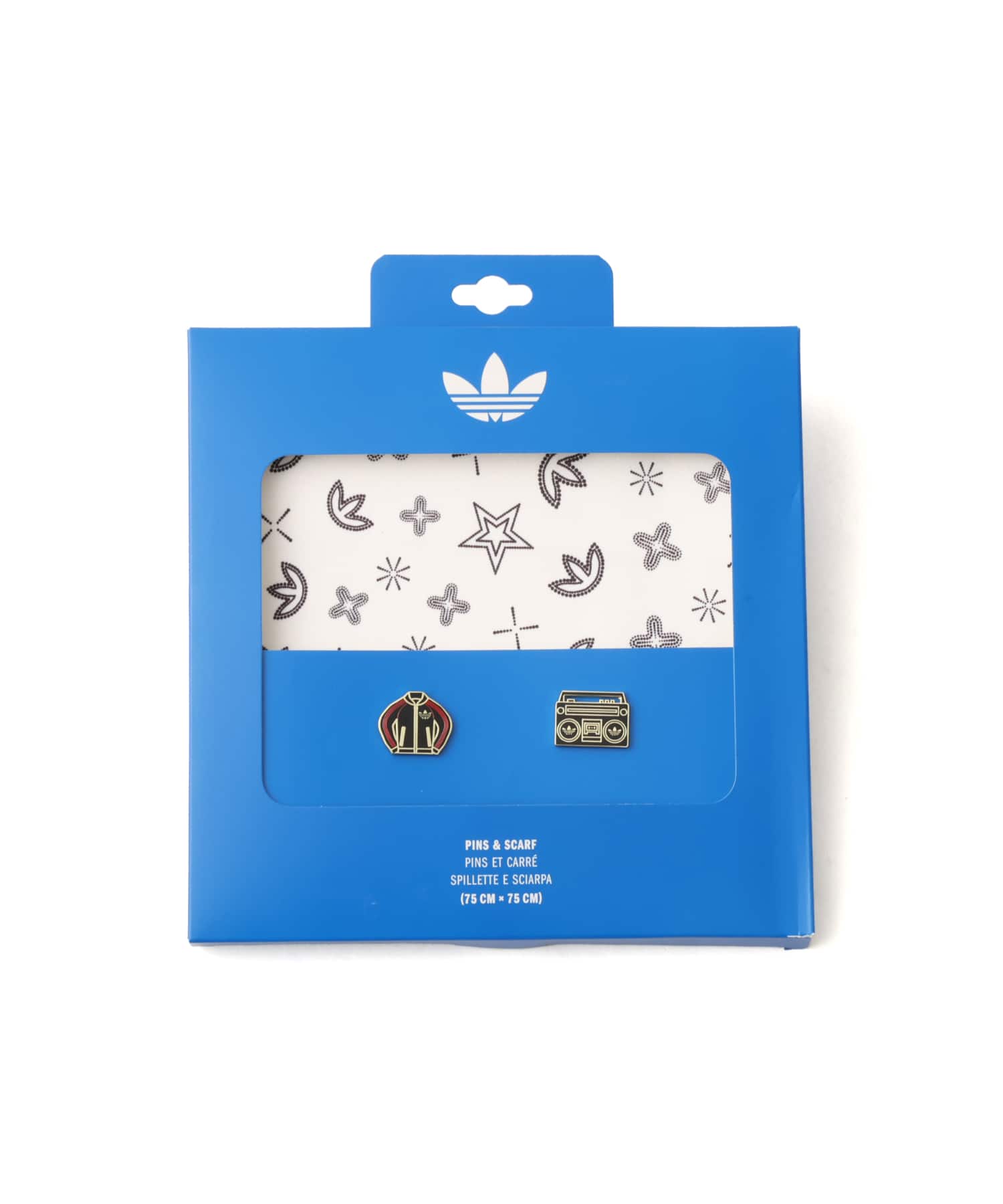 adidas PINS&SCARF ホワイトの画像