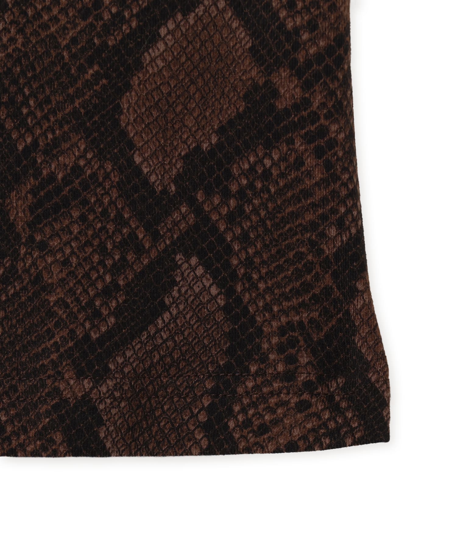 adidas SNAKE PRINT CALI TEE アースストレータ/オーロラコーヒーの画像
