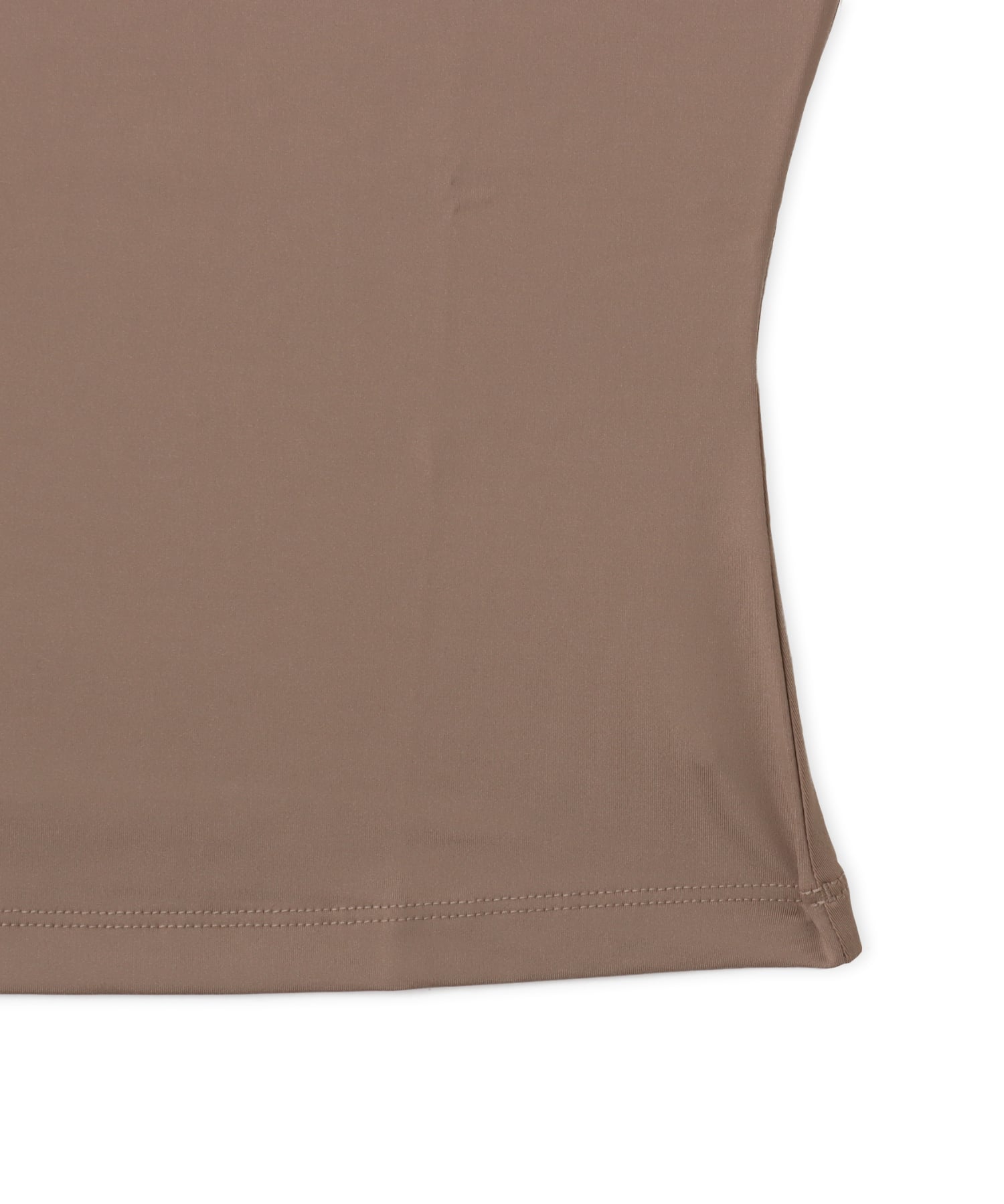 adidas ADILENIUM 5.0  OFFSHOULDER TEE カーキブラウンの画像