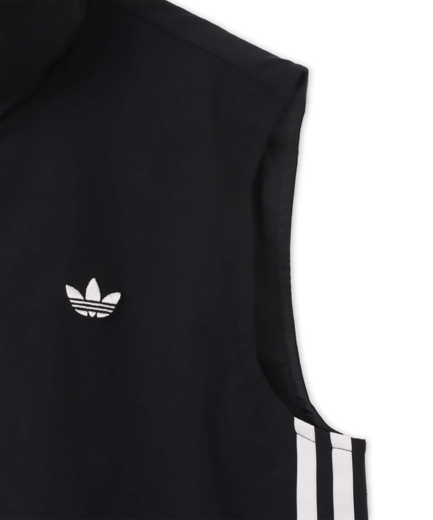 adidas ADILENIUM 5.0  SLEEVELESS TRACK TOP ブラックの画像
