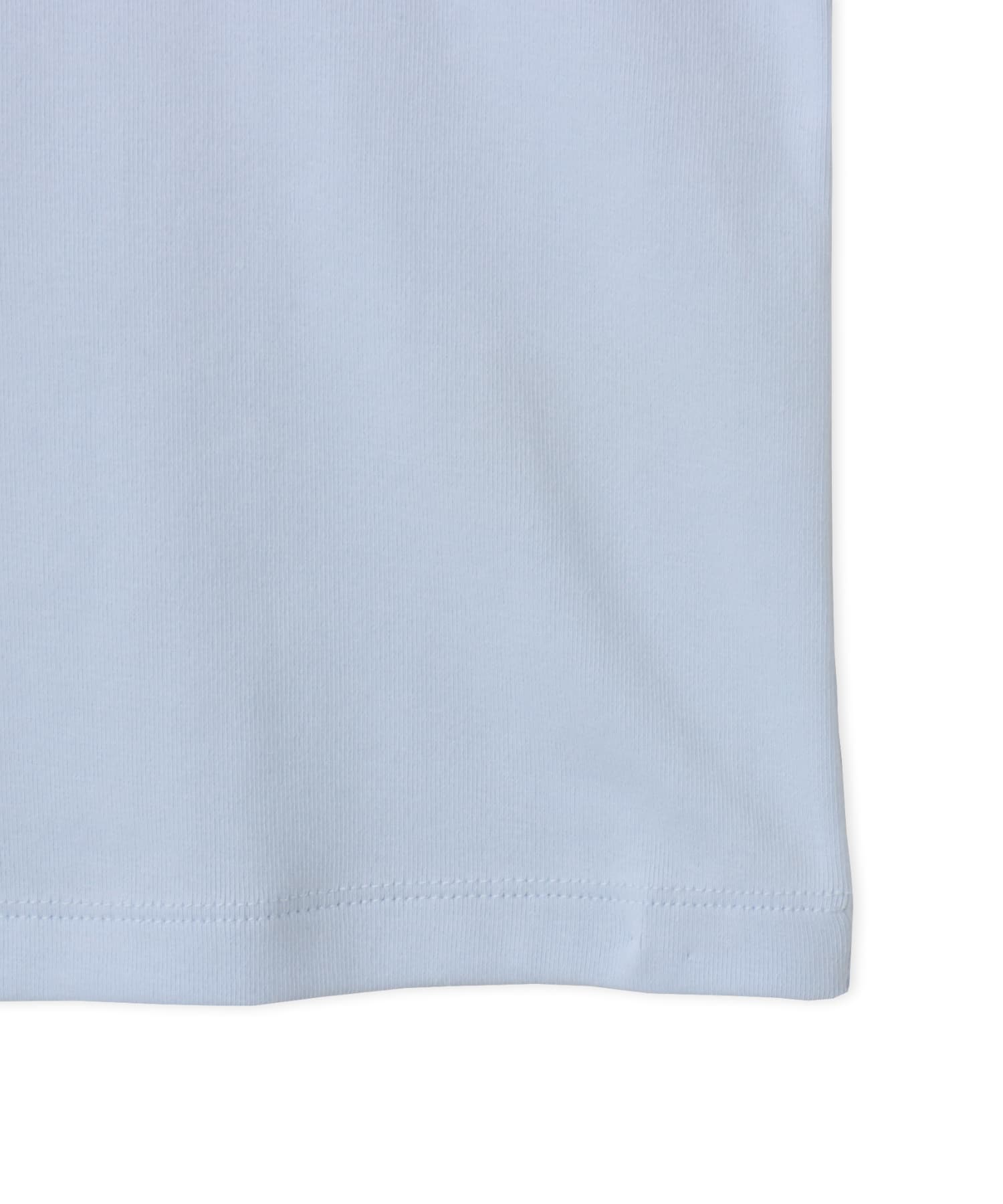 adidas SUMMER GLOW ADVANCED THREE STRIPES T-SHIRT クリスタルスカイの画像