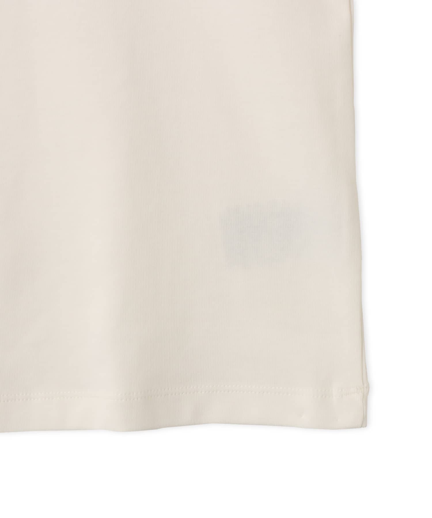 adidas SUMMER GLOW ADVANCED THREE STRIPES T-SHIRT オフホワイトの画像