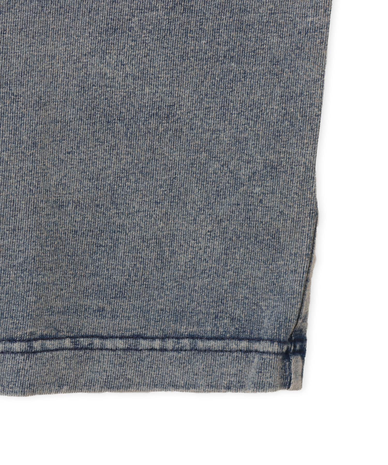 adidas ADILENIUM 5.0  DENIM TEE カーキブラウンの画像