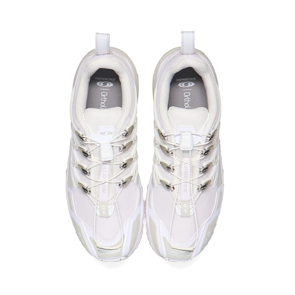 SALOMON ACS + White/White/Silver.の画像