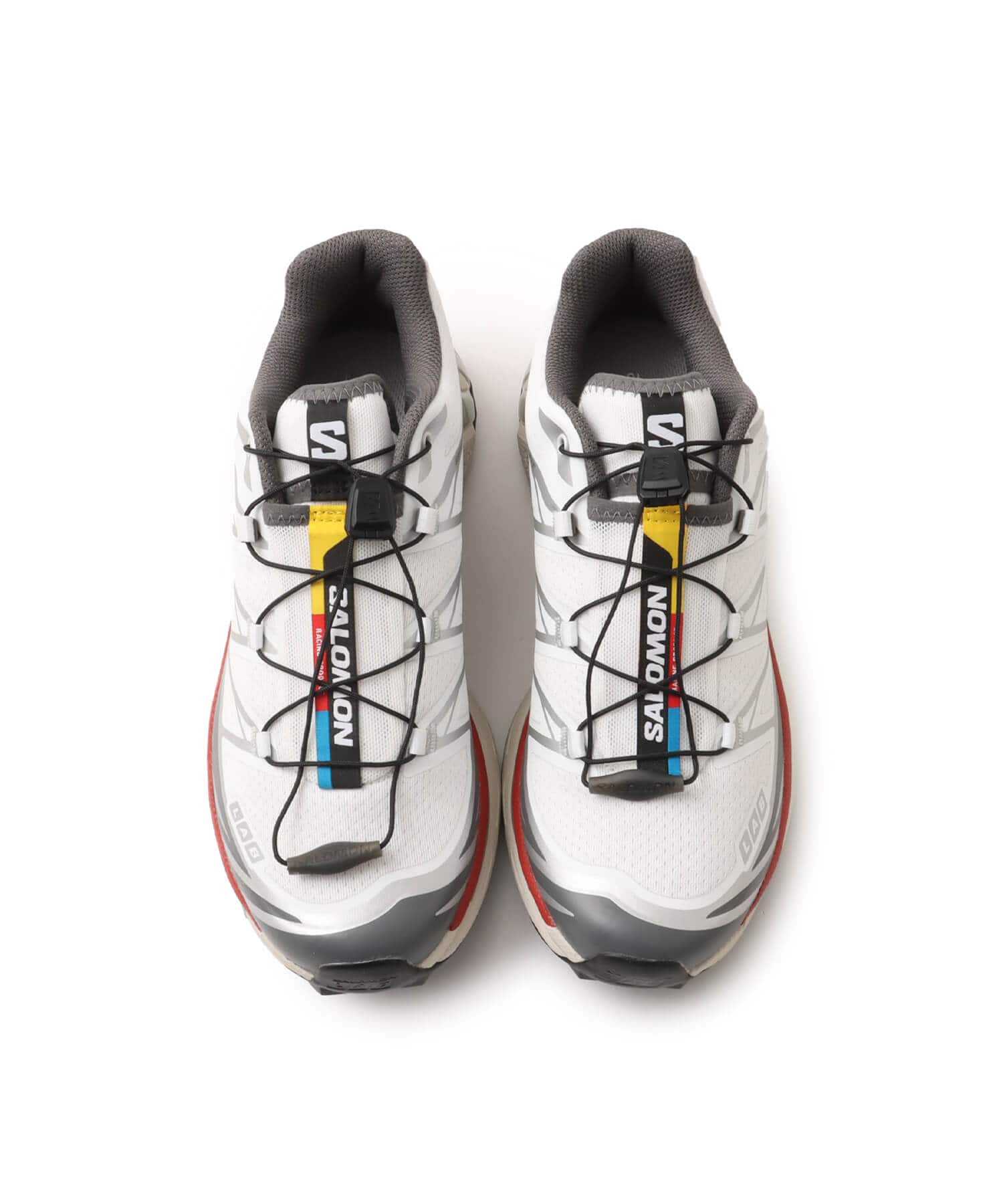 SALOMON XT-6 White/Castlerock/Haute Redの画像