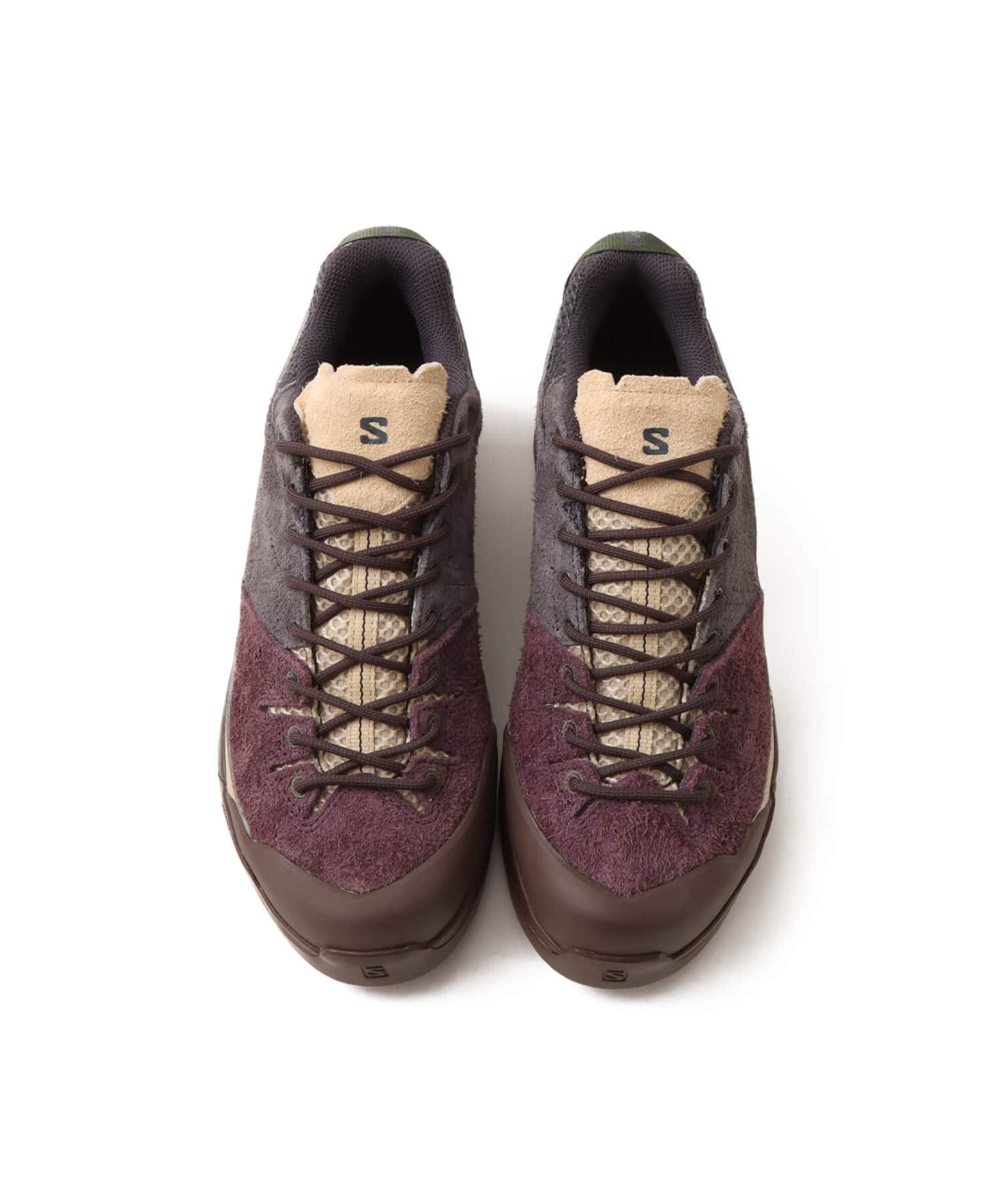 SALOMON X-ALP SUEDE Plum Perfect/Nine Iron/Safariの画像