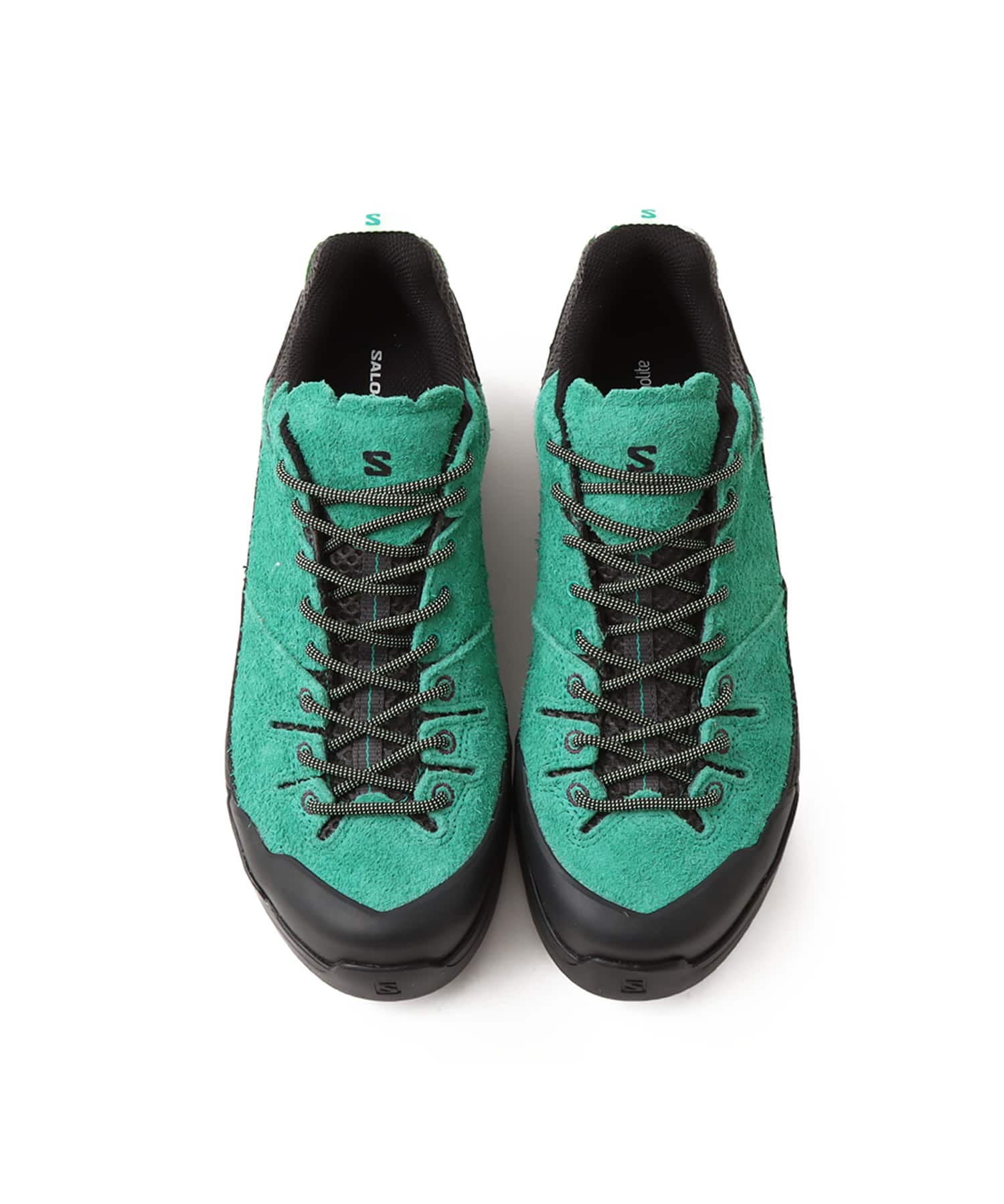 SALOMON X-ALP SUEDE Black/Parakeet/Patina Greenの画像