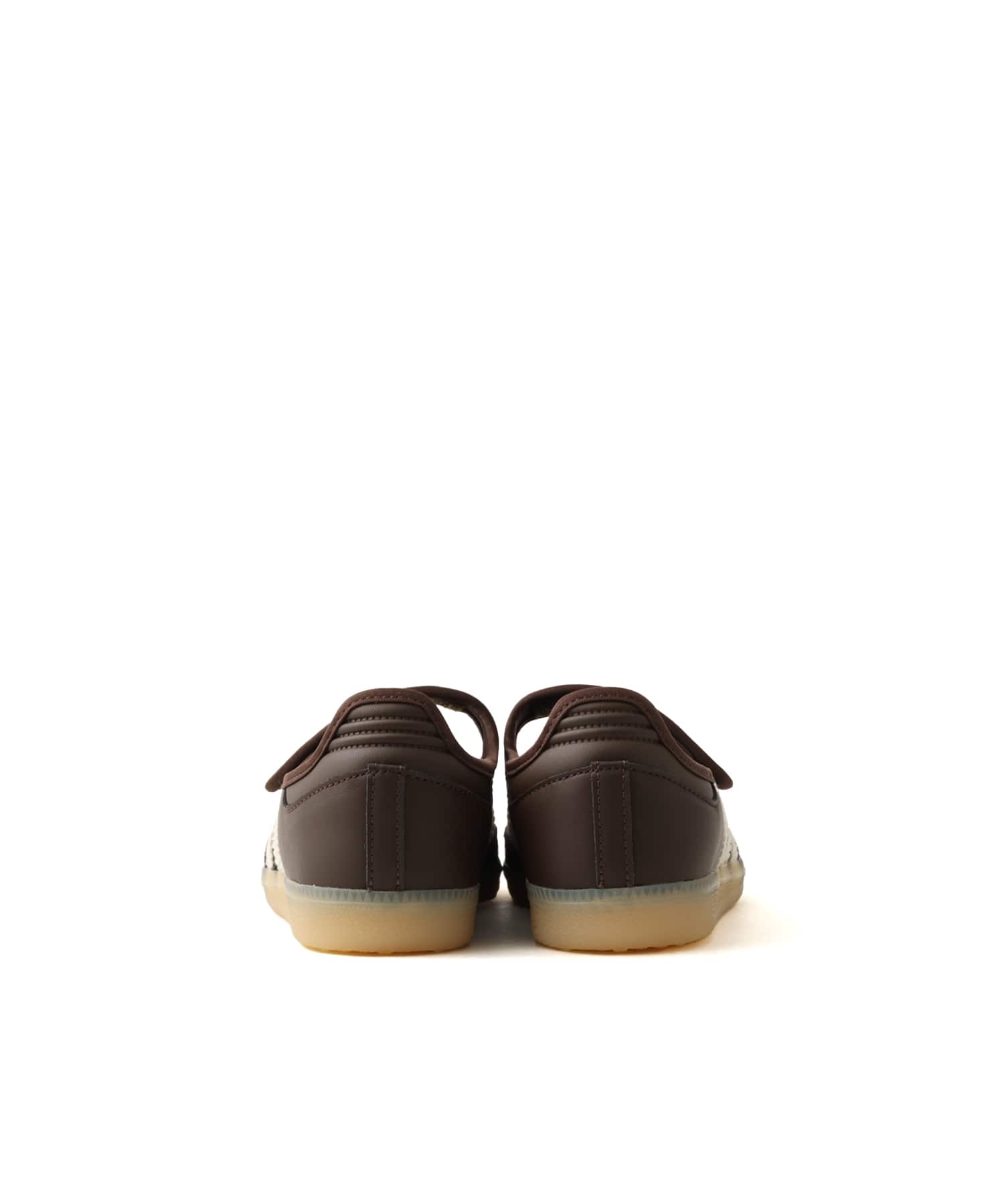 adidas SAMBA JANE W BROWN/CREWHT/GUM3の画像