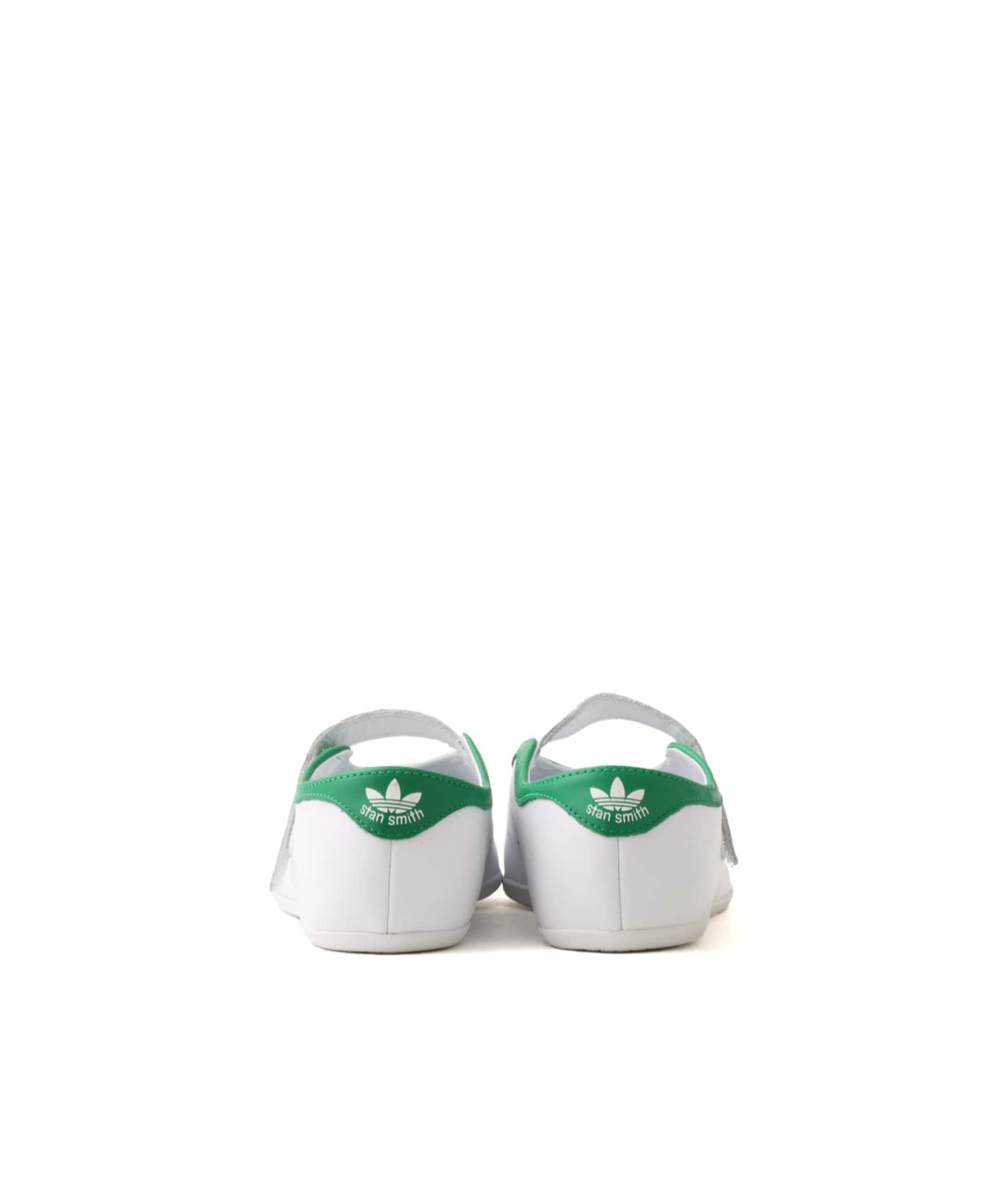 adidas STAN SMITH LO BALLET W FTWWHT/FTWWHT/GREENの画像