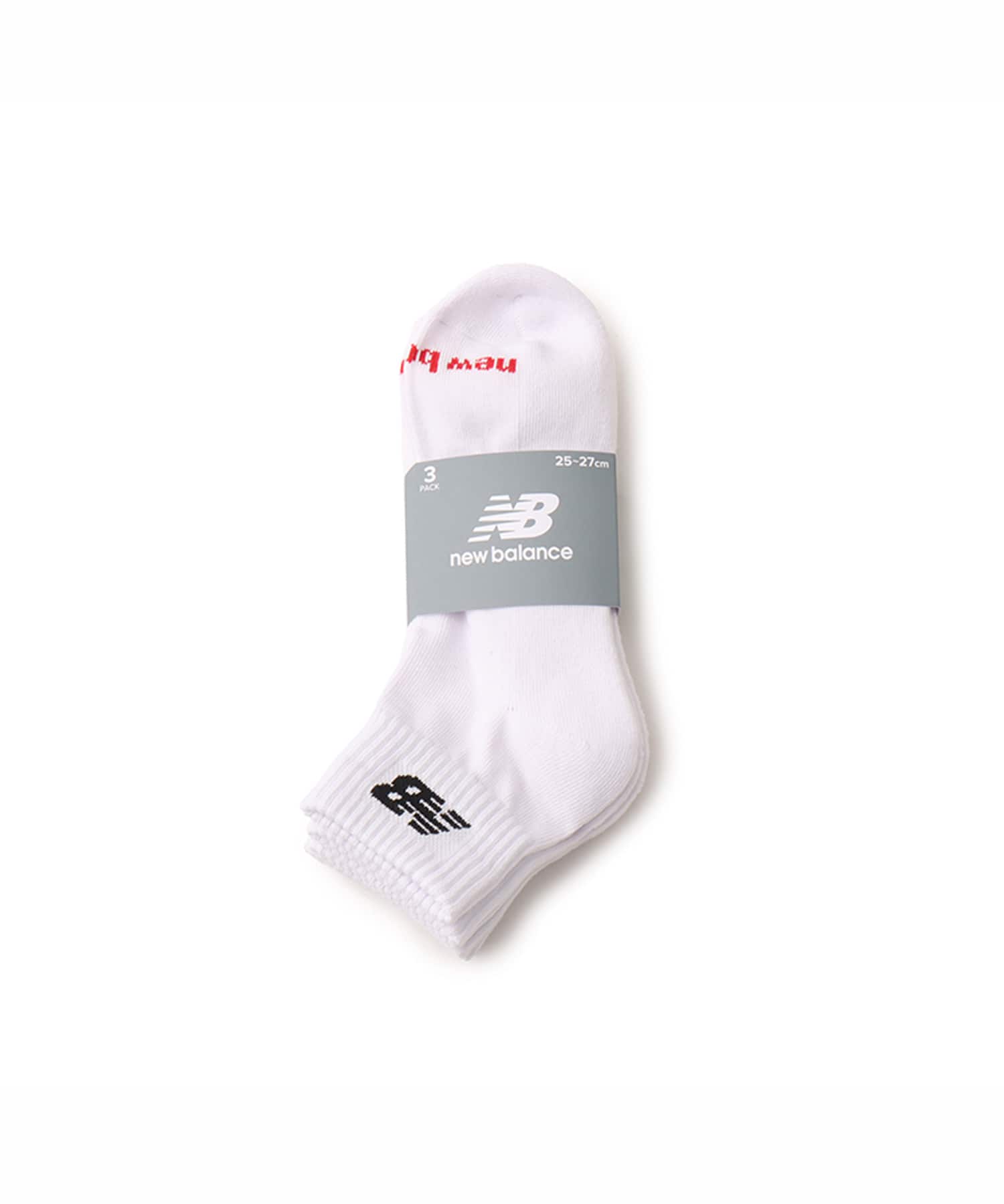 New Balance MID LENGTH 3 PACK SOCKS ホワイトの画像