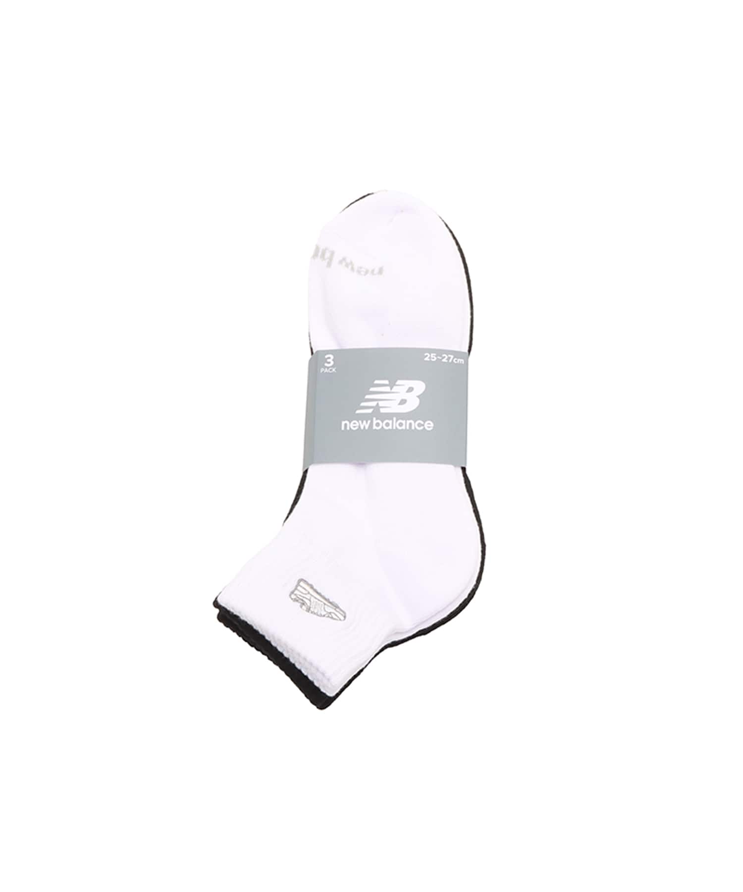New Balance MID LENGTH 3P SOCKS WAPPEN アソートカラー1の画像
