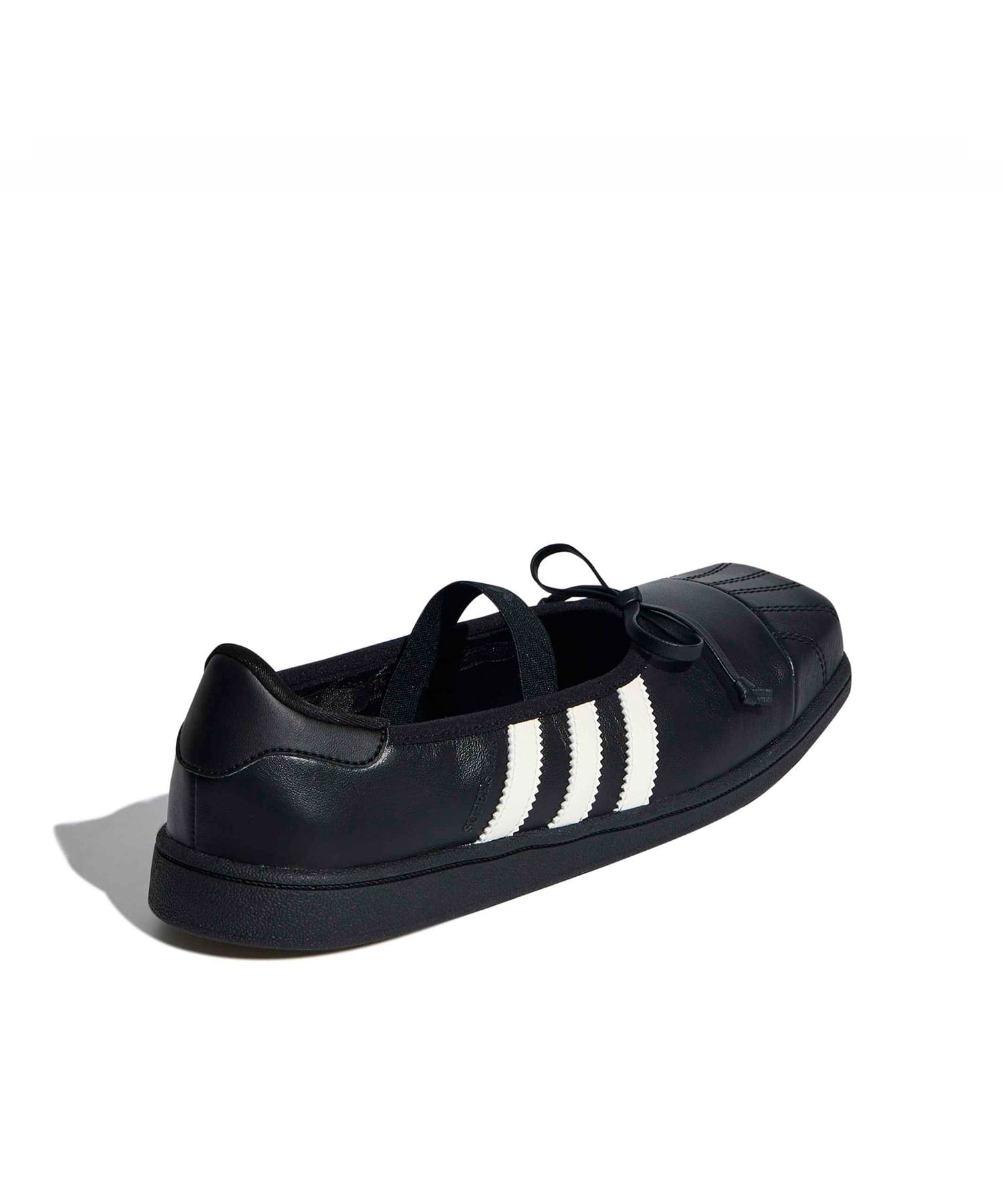 adidas JENNIE SUPERSTAR SQ BALLET CBLACK/CBLACK/OWHITEの画像