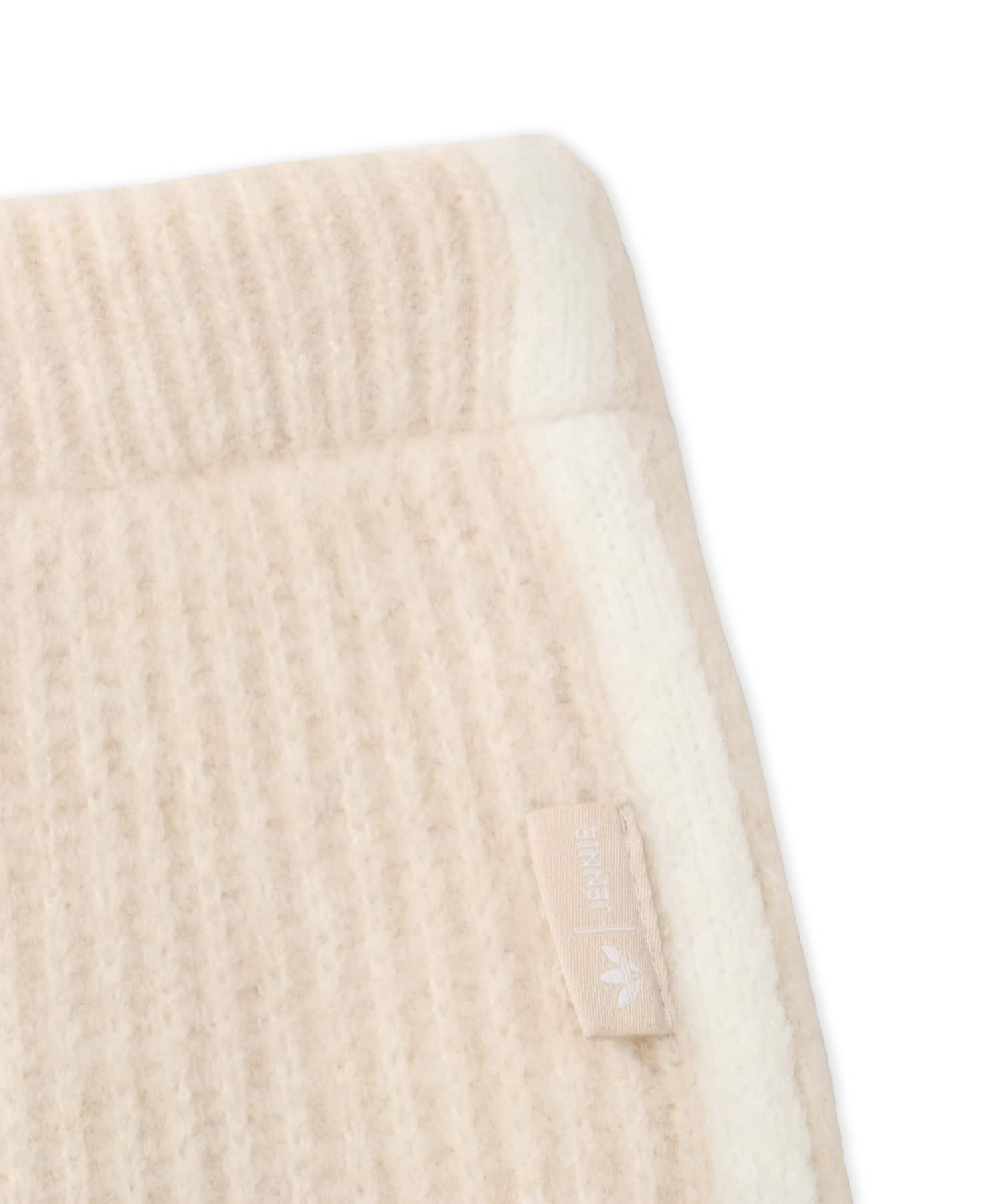 adidas JENNIE KNITTED LOOSE JOGGERS クリアブラウンの画像