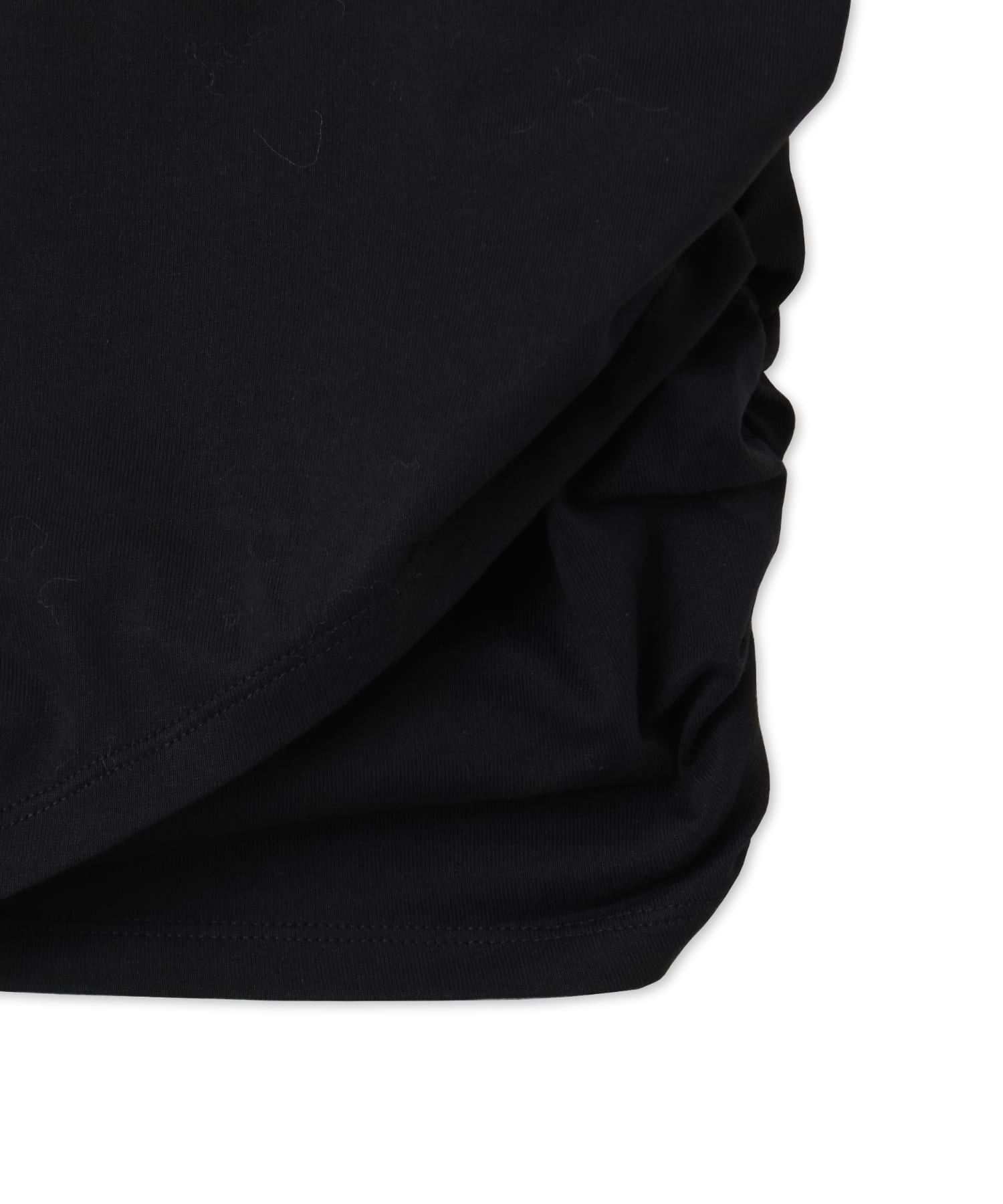 adidas JENNIE LAYERED T-SHIRT ブラックの画像
