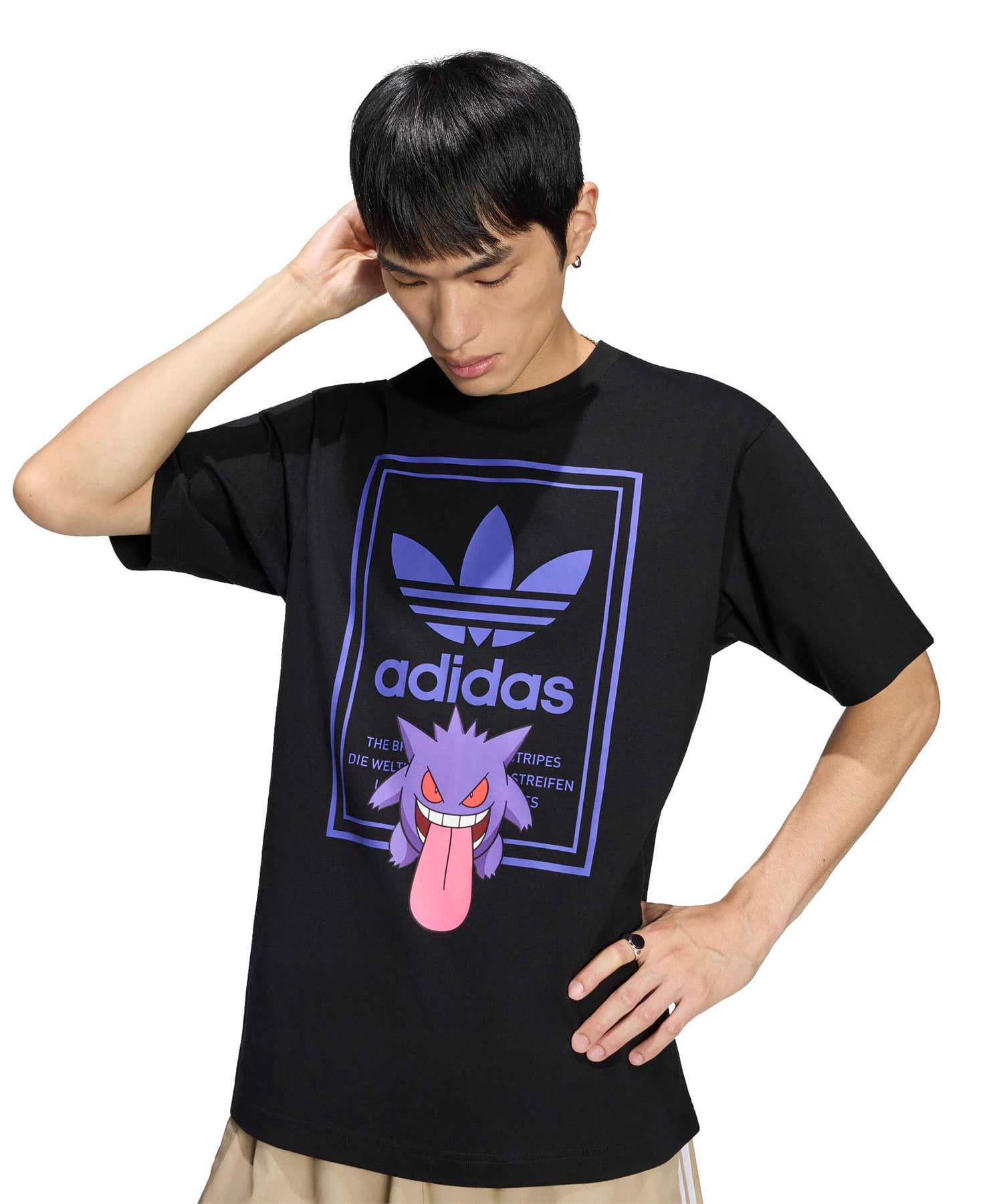 adidas POKEMON TEE TOKYO2 BLACKの画像