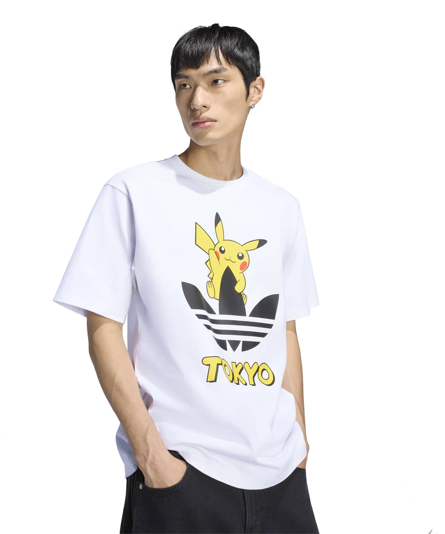adidas POKEMON TEE TOKYO3 WHITEの画像