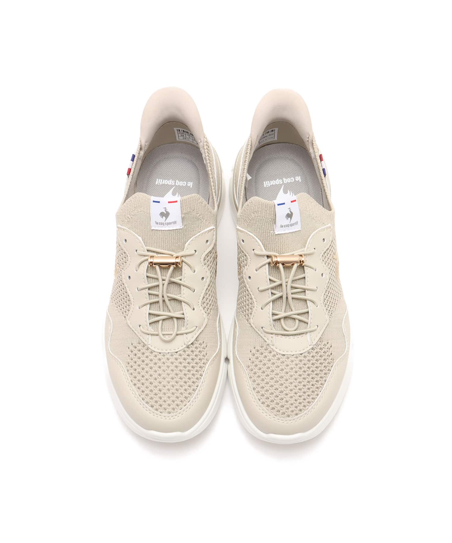 le coq sportif ロワール ベージュ / ゴールドの画像