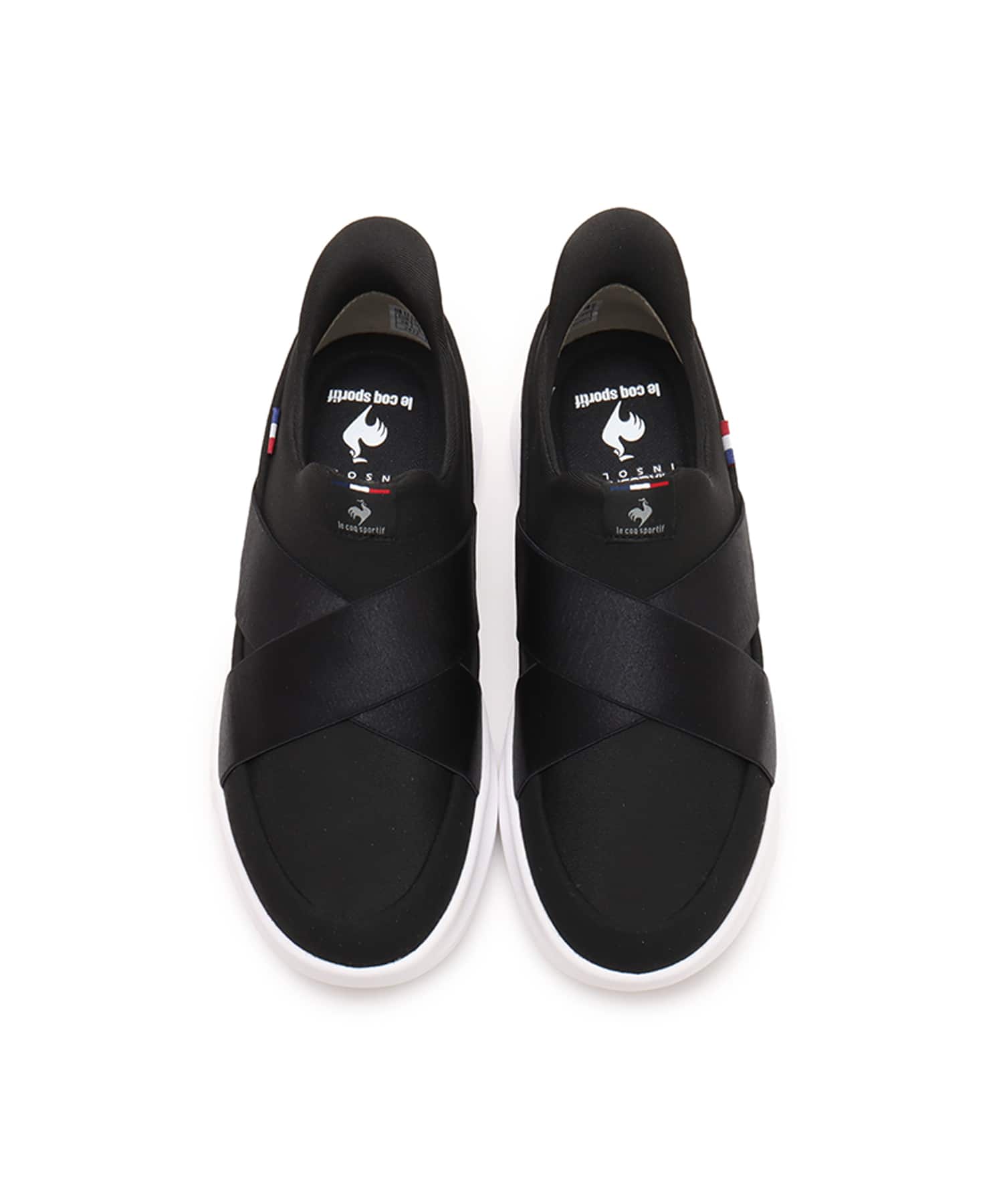 le coq sportif MARNE DBSP SI ブラック / ホワイトの画像