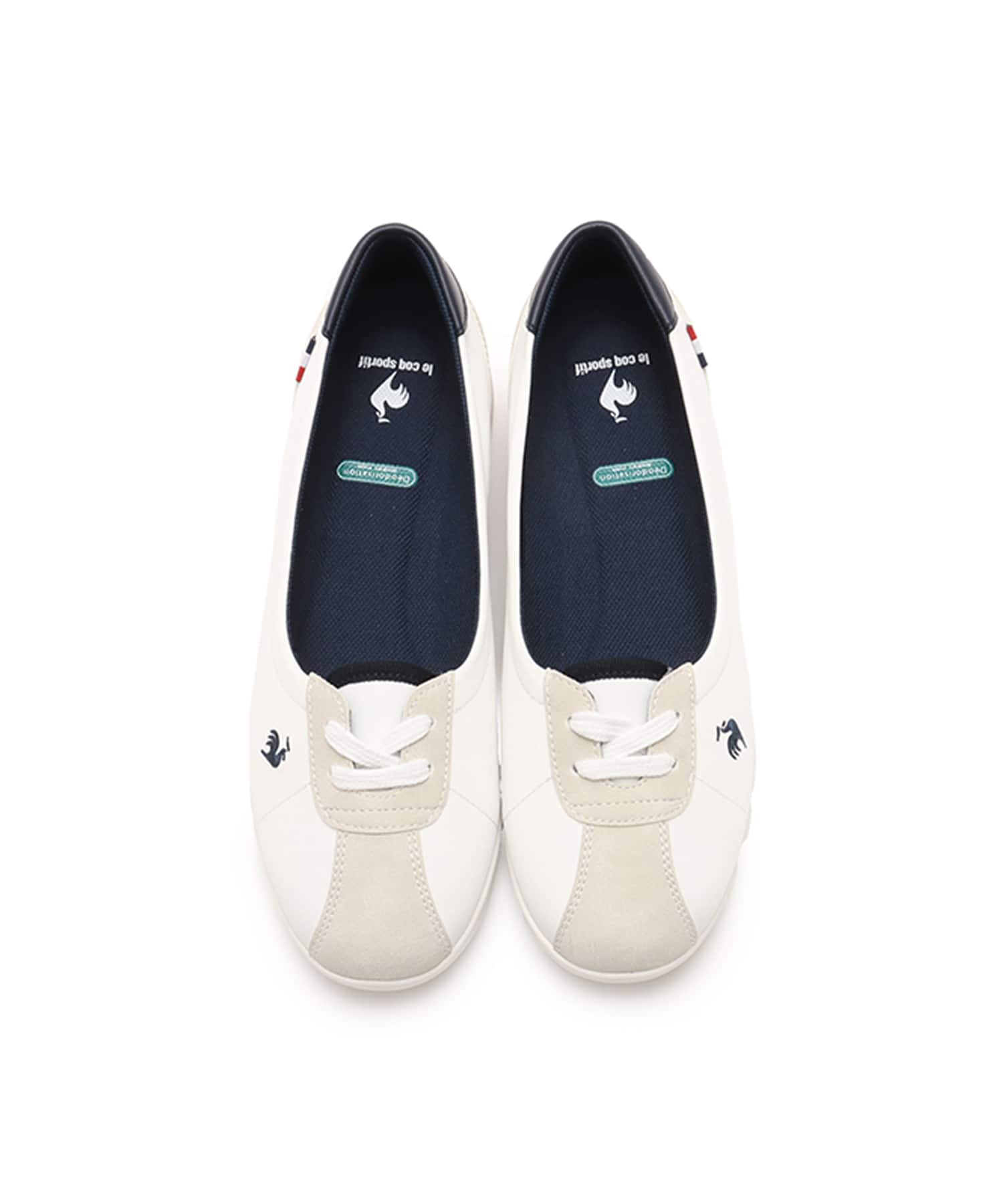 le coq sportif MONTPELLIER PM ホワイト / ネイビーの画像