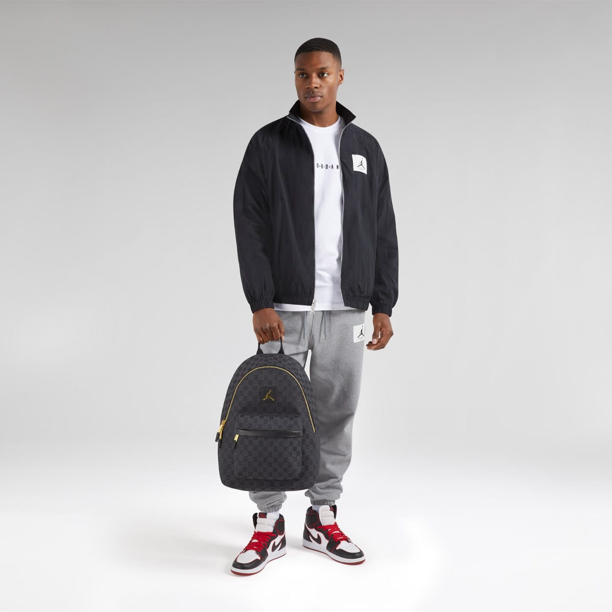 Jordan Brand Monogram Backpack "Black"