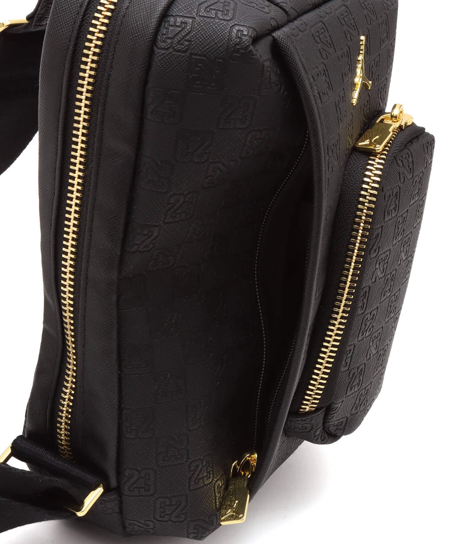 JORDAN BRAND JAM MONOGRAM SLING BAG BLACKの画像
