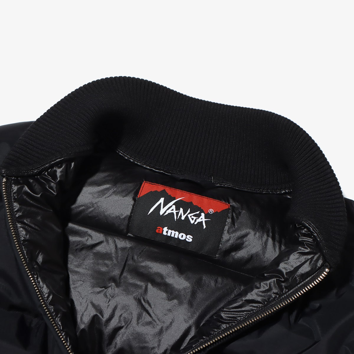 NANGA × atmos AURORA-TEX DOWN JACKET BLACK 23FW-I