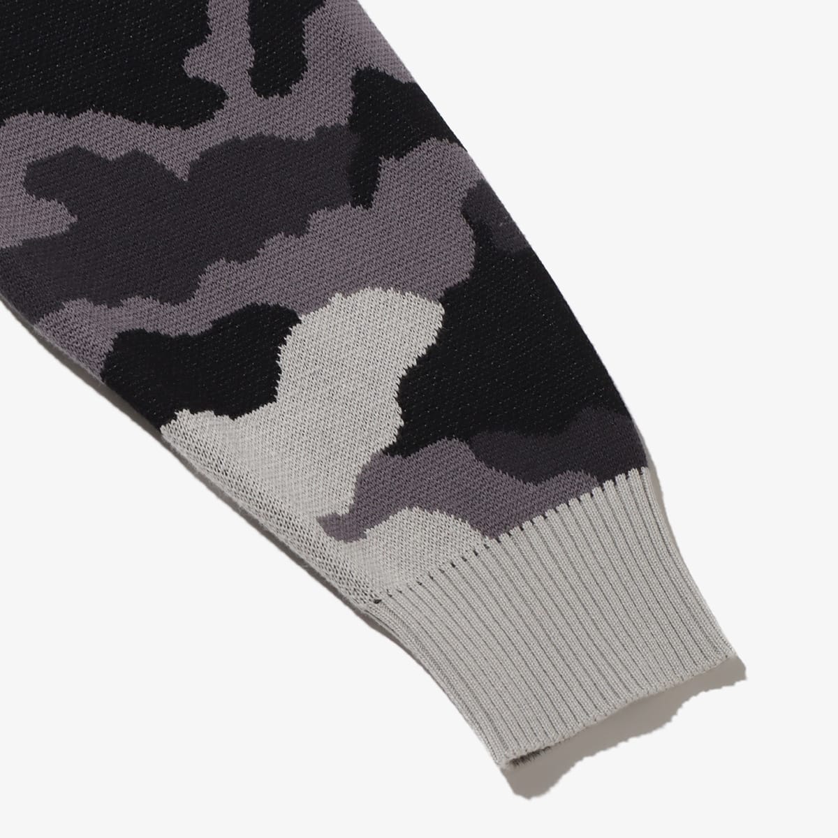 atmos Camouflage Knit Cardigan BLACK 23FA-I