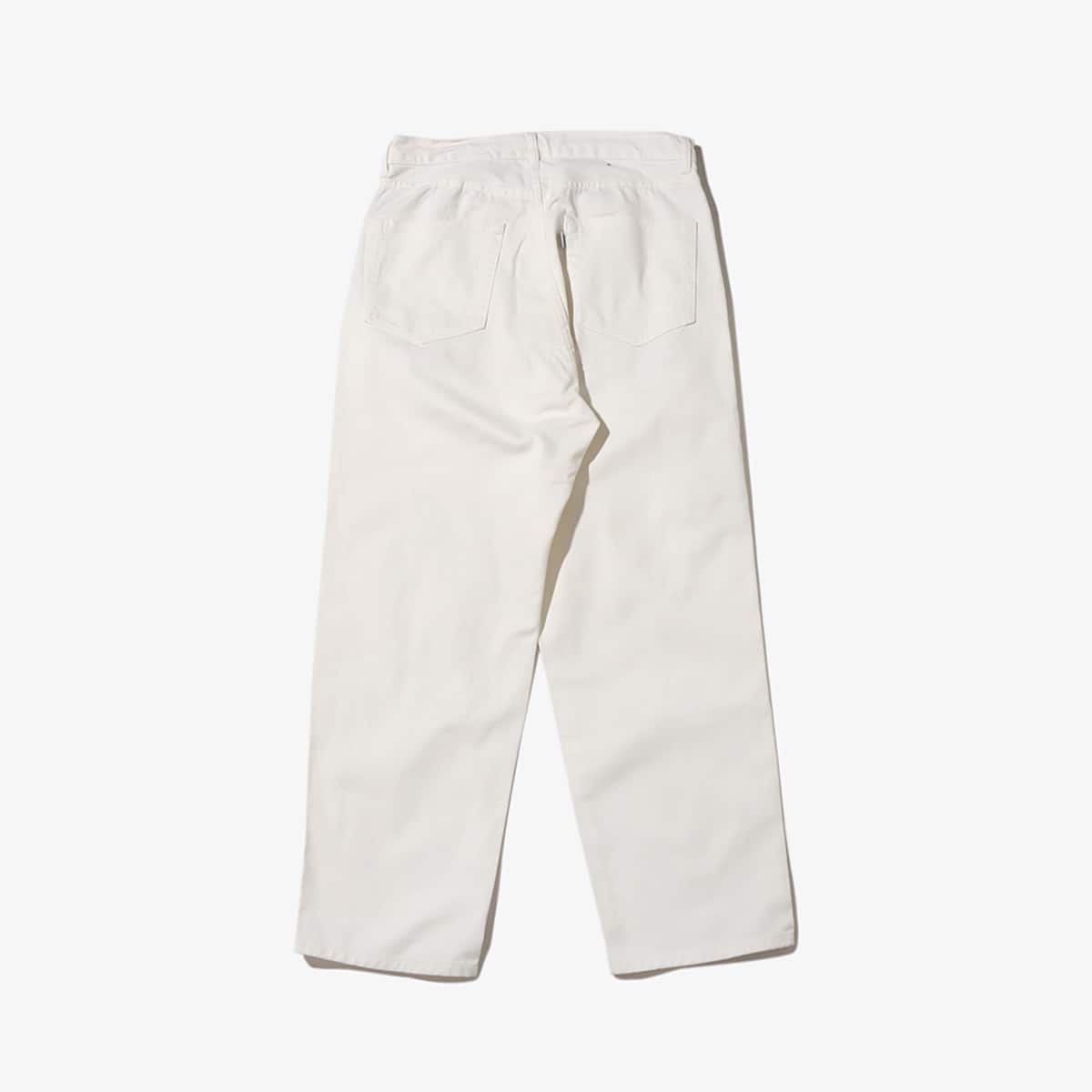 atmos Baggy Tapered Denim Pants WHITEの画像