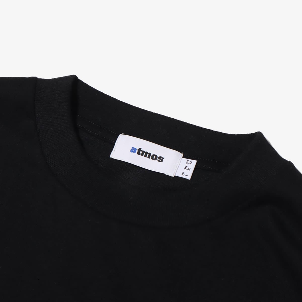 atmos Shop list logo LS T-shirts BLACKの画像