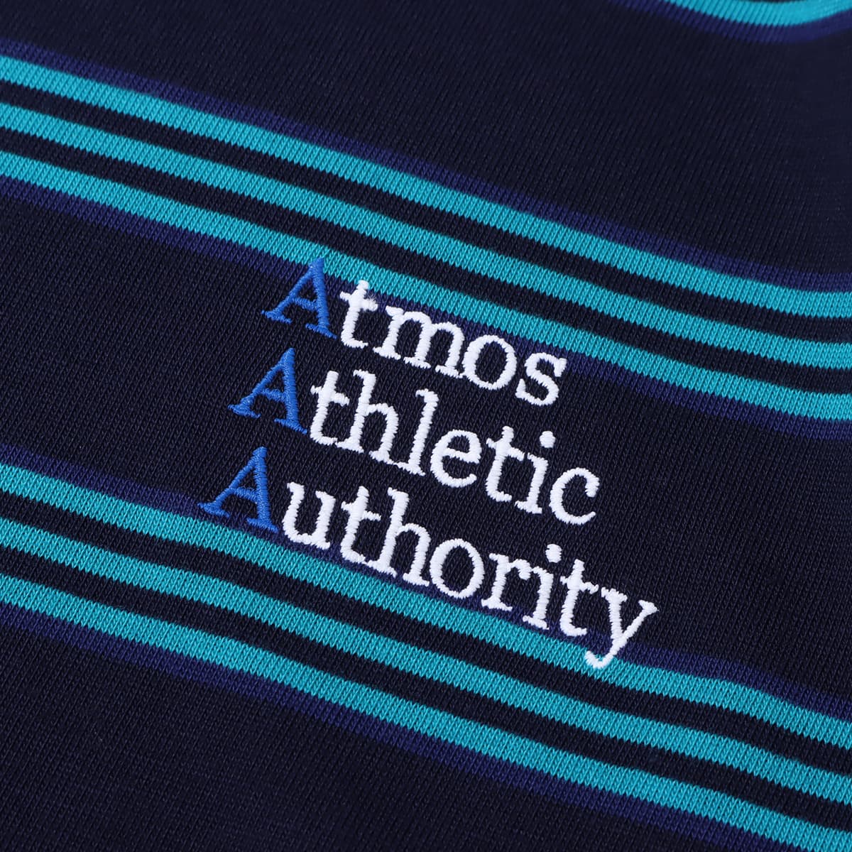 atmos Border LS T-shirts NAVYの画像