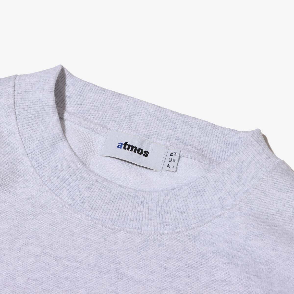 atmos Signature logo Crew Neck GREY 23FA-I