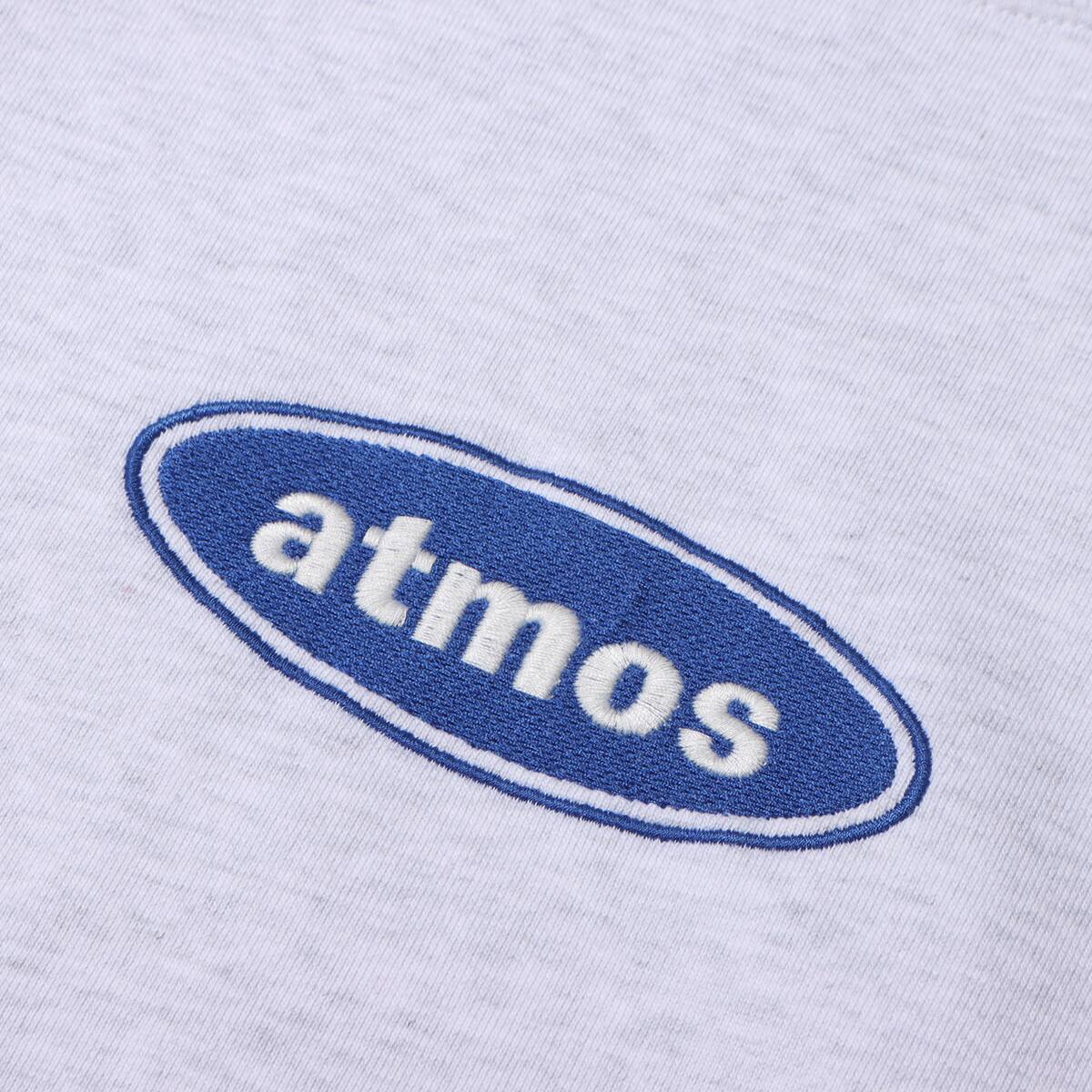 atmos Oval Logo Crewneck Sweatshirt GREYの画像