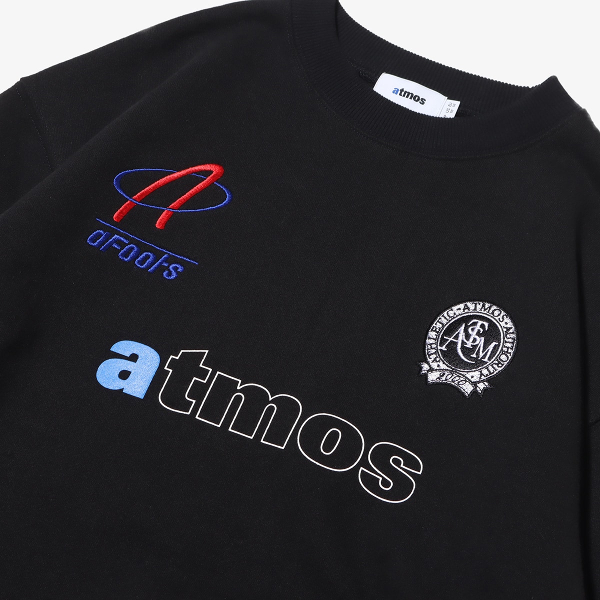 atmos Uniform Crewneck Sweatshirt BLACKの画像