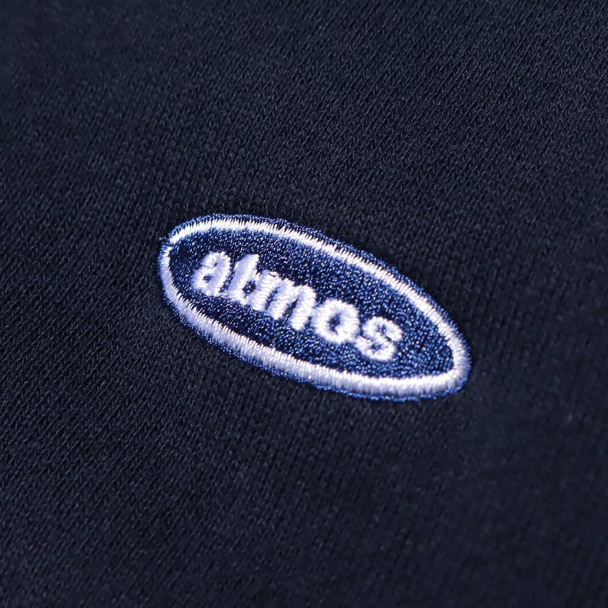 atmos small Logo Zip Up Hooded Sweatshirt NAVYの画像