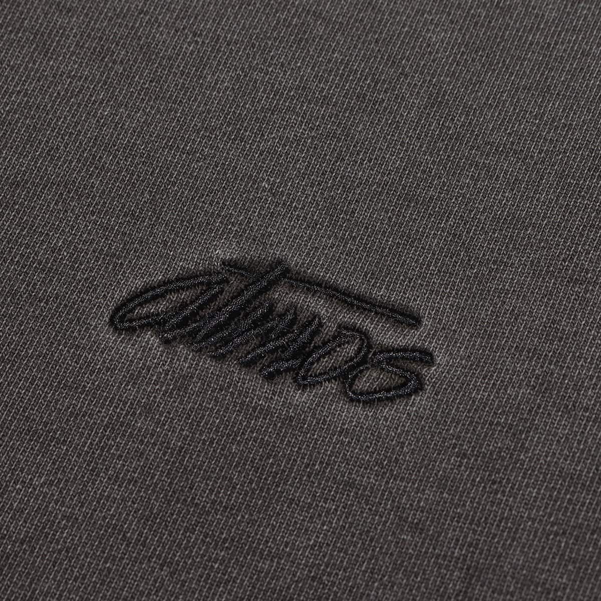 atmos Pigment Dyed Crewneck Sweatshirt BLACKの画像