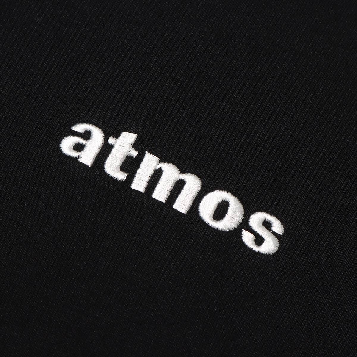 atmos Embroidery Classic Logo Hooded Sweatshirt BLACK 23FA-I