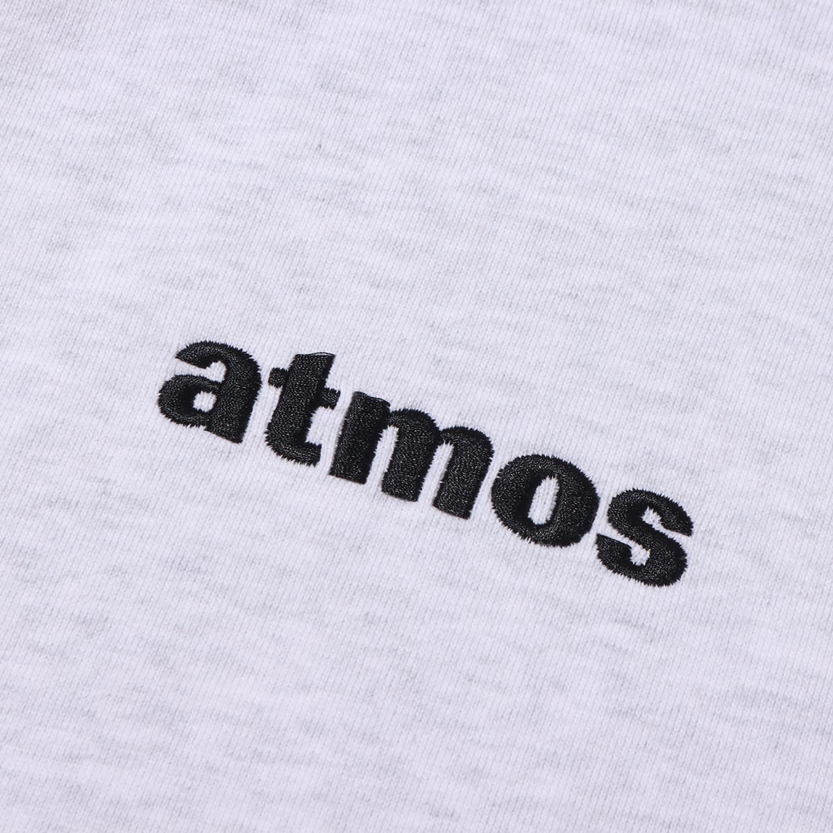 atmos Embroidery Classic Logo Hooded Sweatshirt GREY 23FA-I